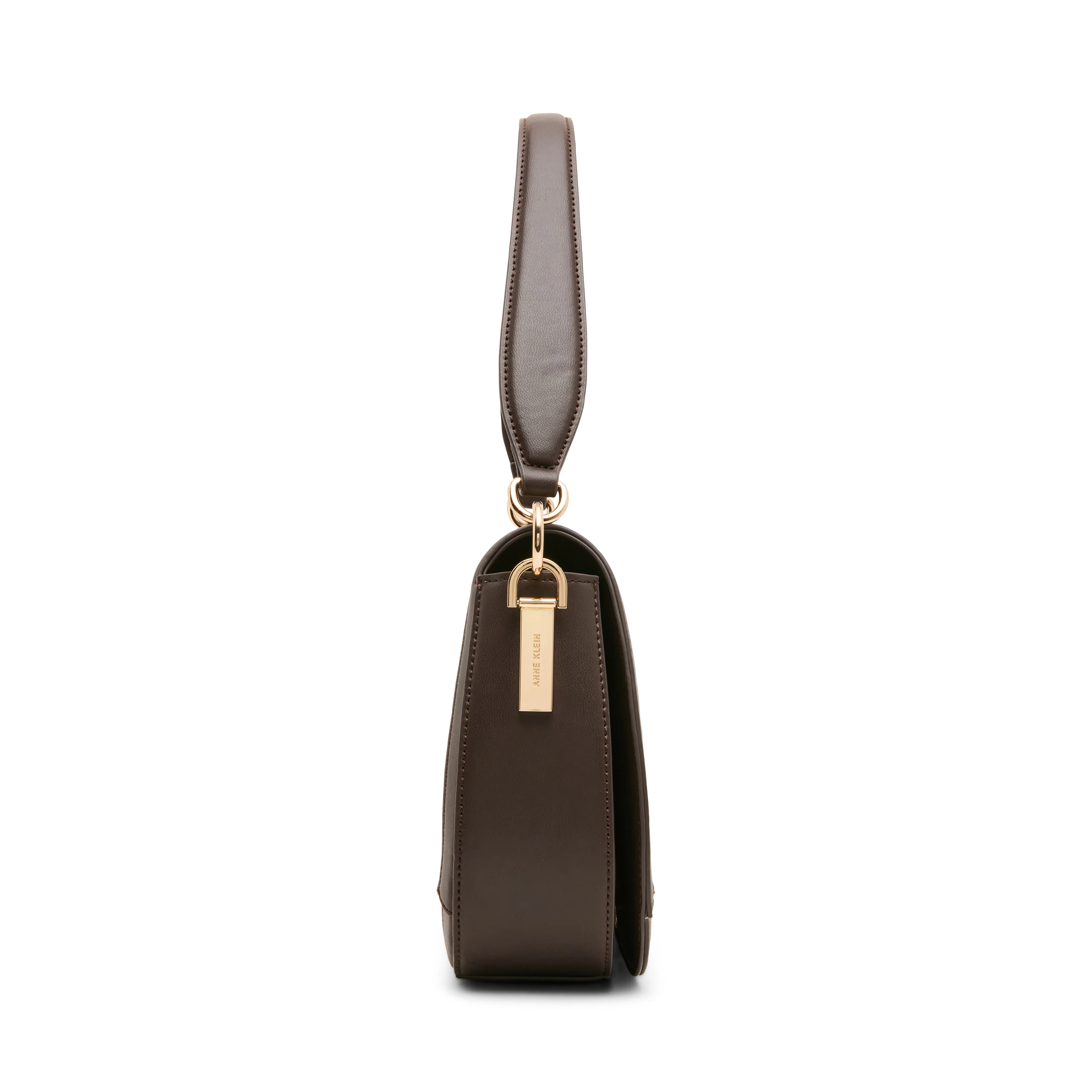 Anne Klein Medium Saddle Flap Shoulder Handbag - Image 2