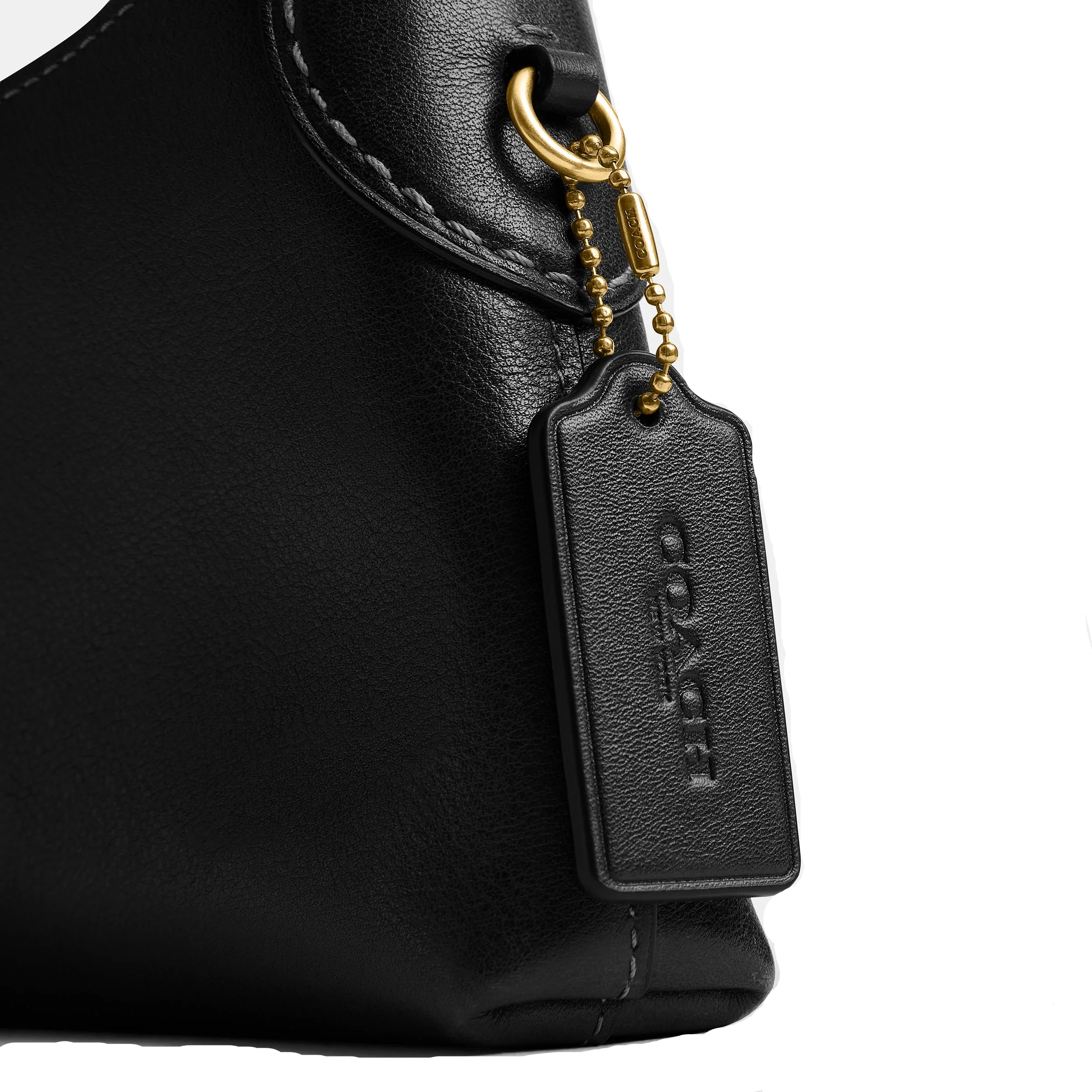 COACH Natural Grain Leather Brooklyn 26 Shoulder Handbag - Image 6