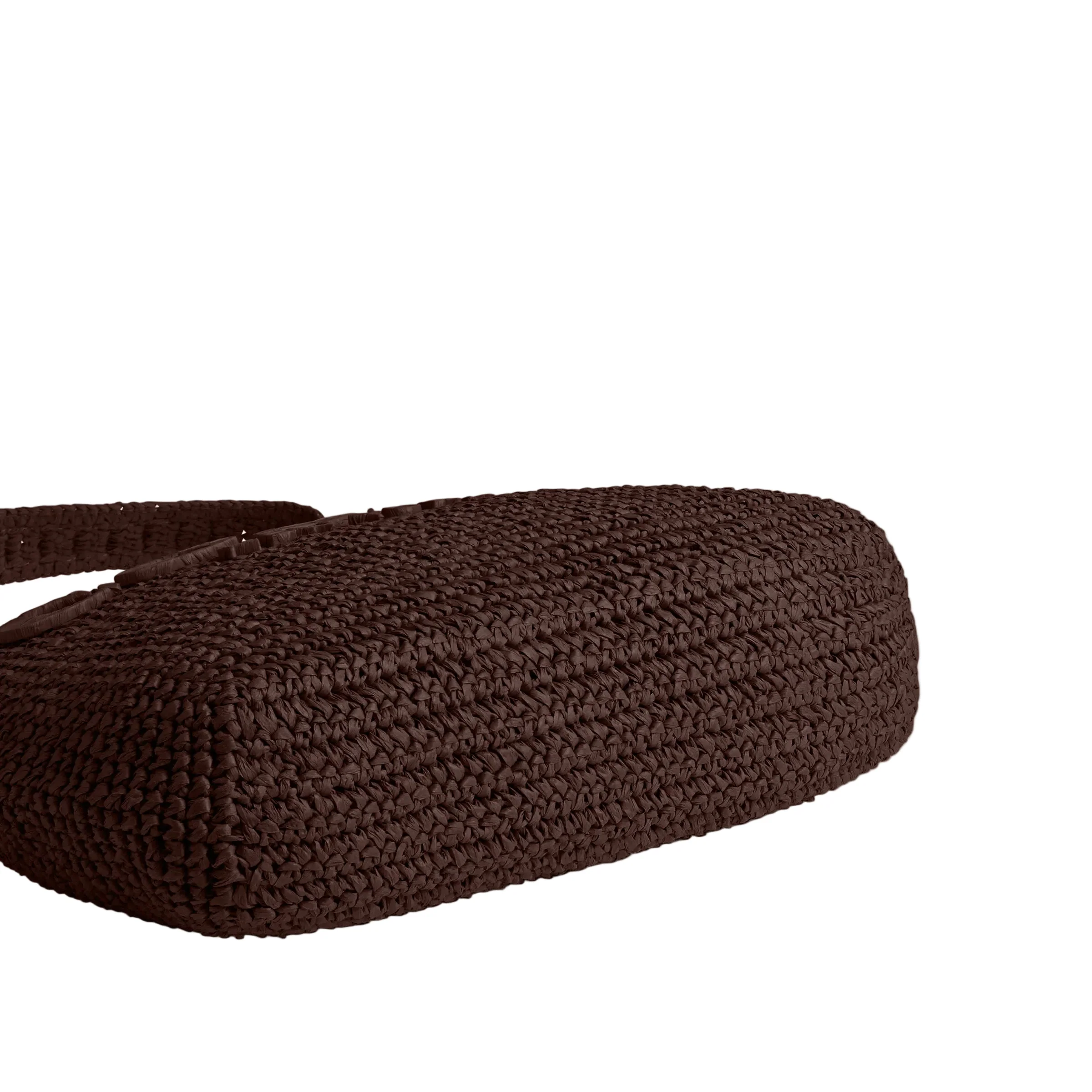 COACH Straw Woven Brooklyn 34 Shoulder Handbag - Image 6