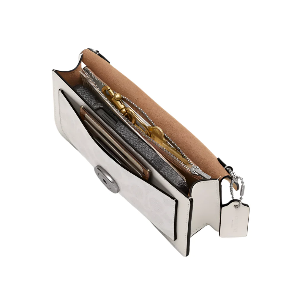 Coach Tabby Chain Clutch Shoulder Handbag - Image 5