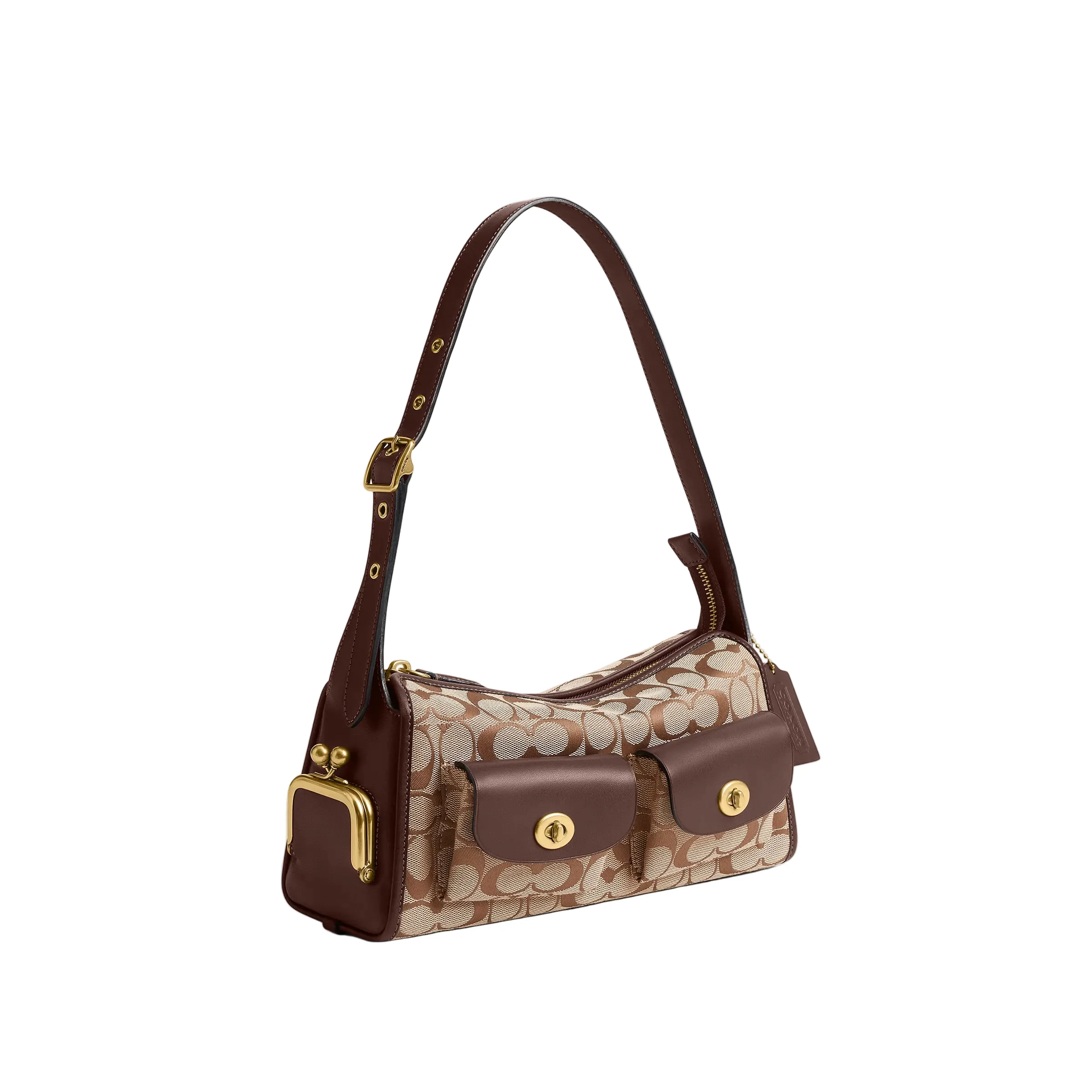 COACH Turnlock Haversack 27 Shoulder Handbag - Image 2