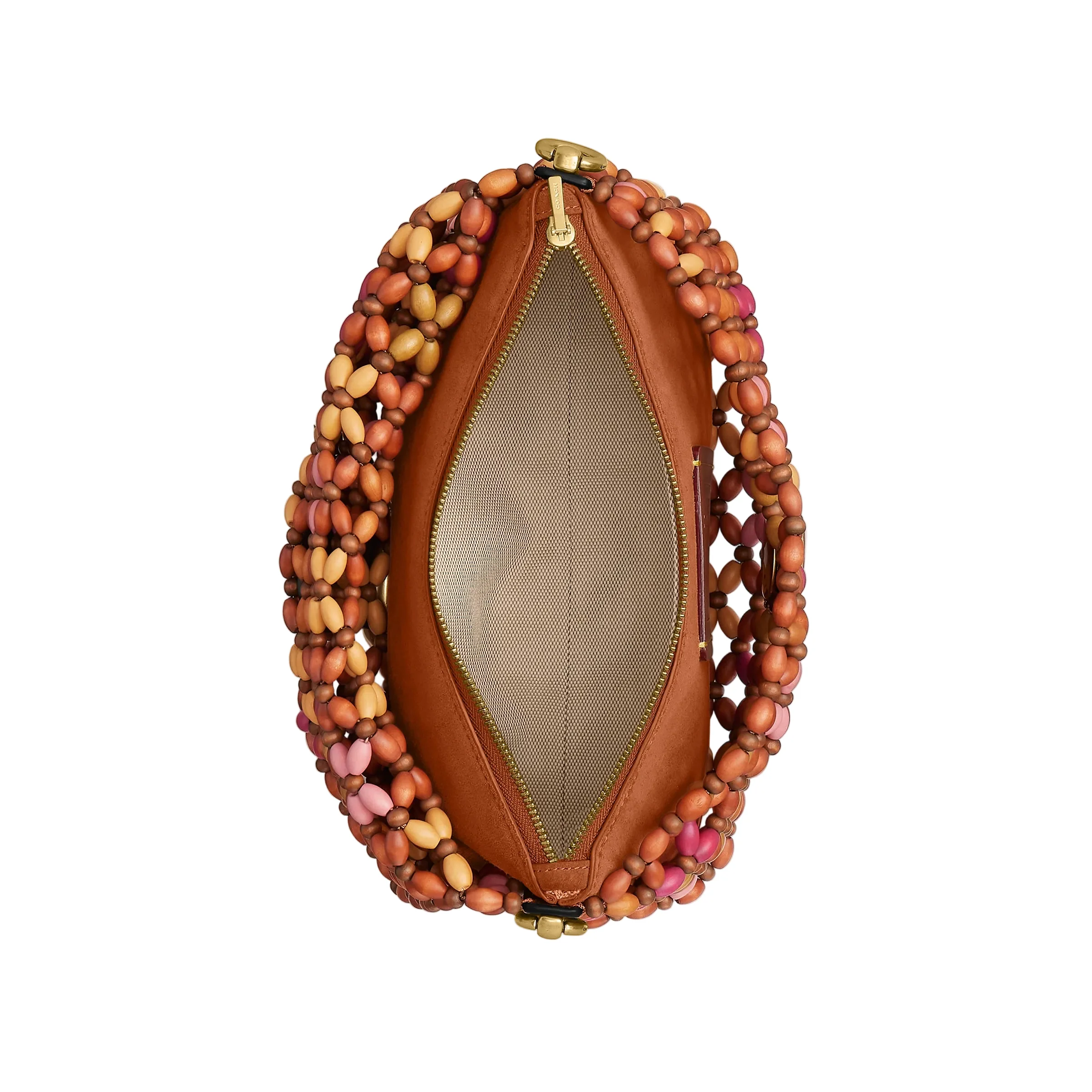 COACH Wooden Beaded Tabby 26 Shoulder Handbag - Image 4