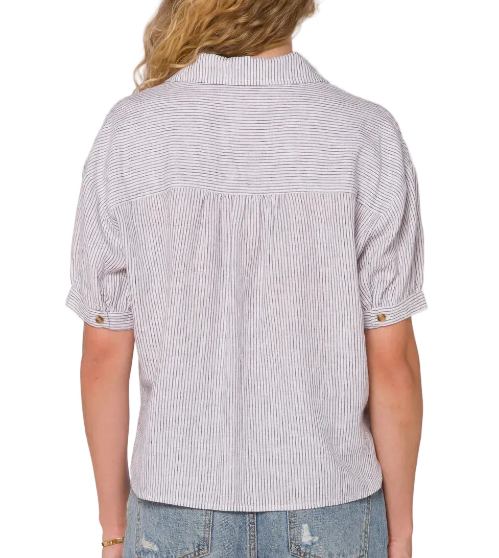 Velvet Heart Womens Selena Black Stripe Shirt - Image 3