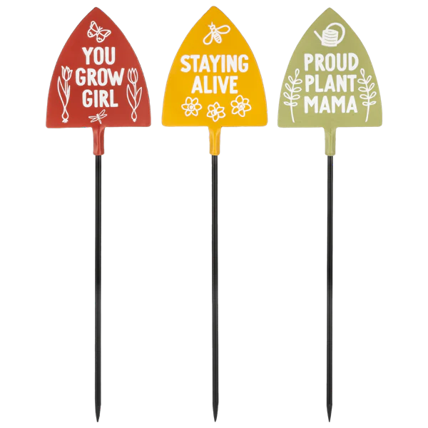 Ganz Shovel Plant Pick with Text