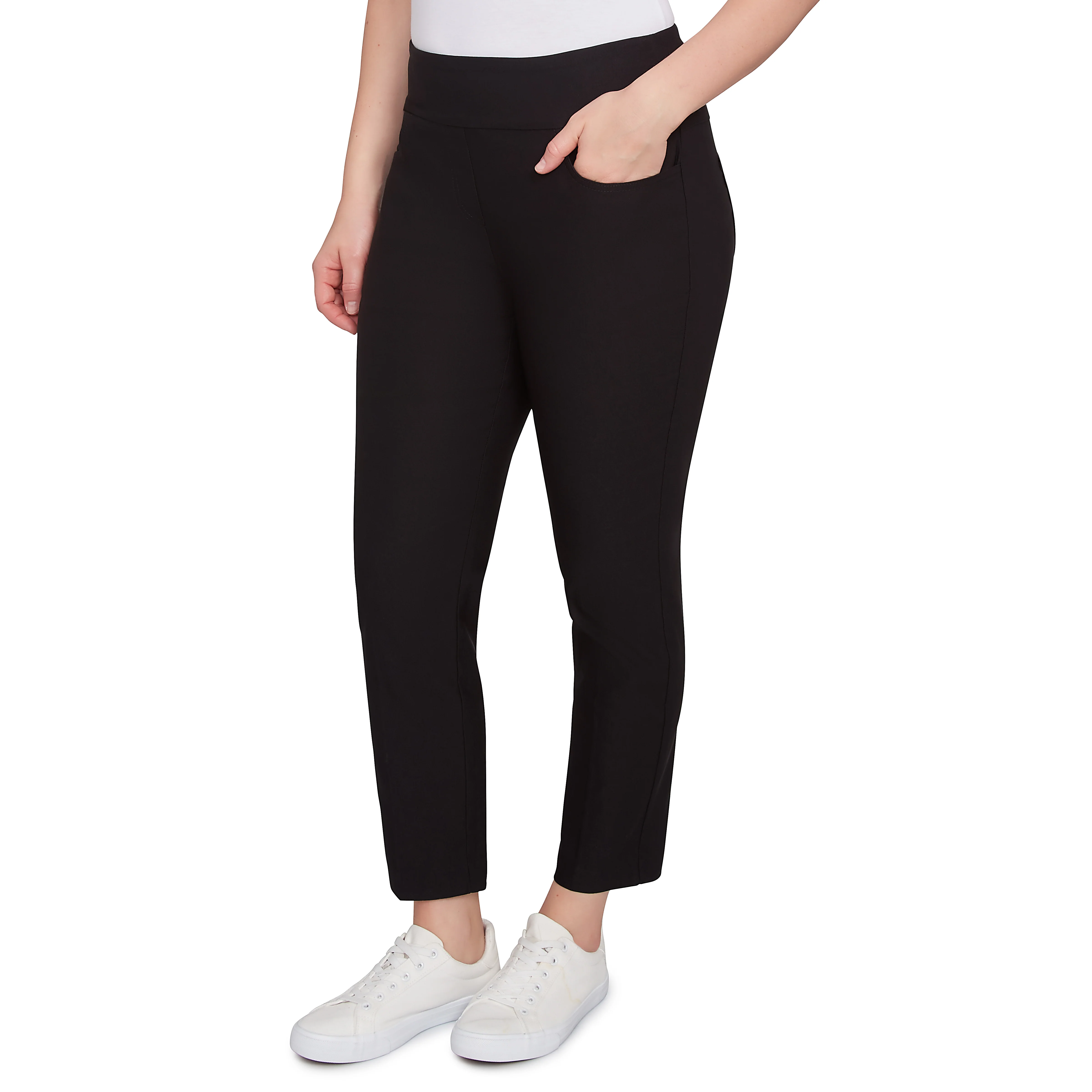 Ruby Rd. Womens Silky Tech 27" Pants - Image 2