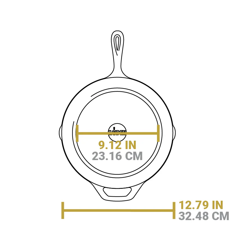 Lodge 12" Chef Collection Skillet - Image 7
