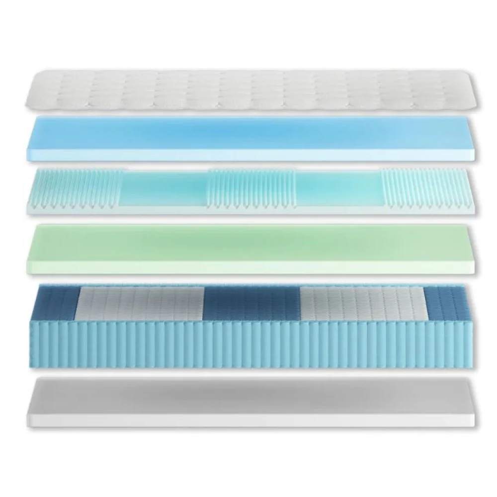 Sleep Fresh 11-1/2-Inch Gel Infused Foam and Spring Medium Mattress - Twin - Image 5