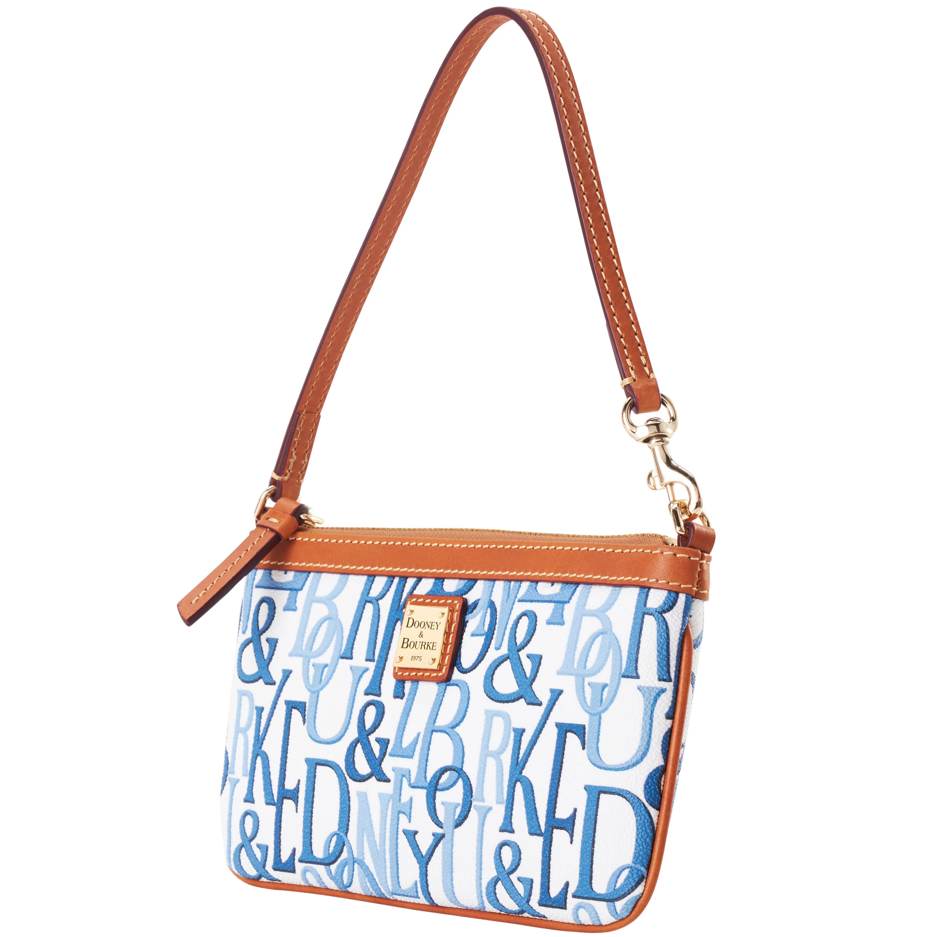 Dooney & Bourke Retro Pebble Grain Large Slim Wristlet - Image 2