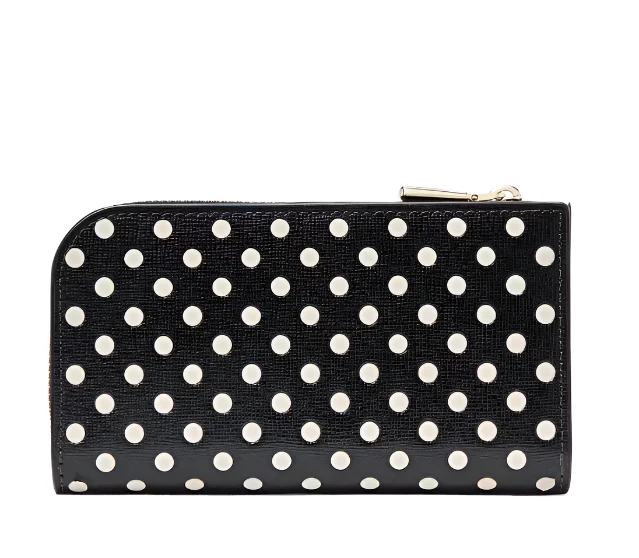 Kate Spade Devin Breezy Dot Small Slim Bifold Wallet - Image 3
