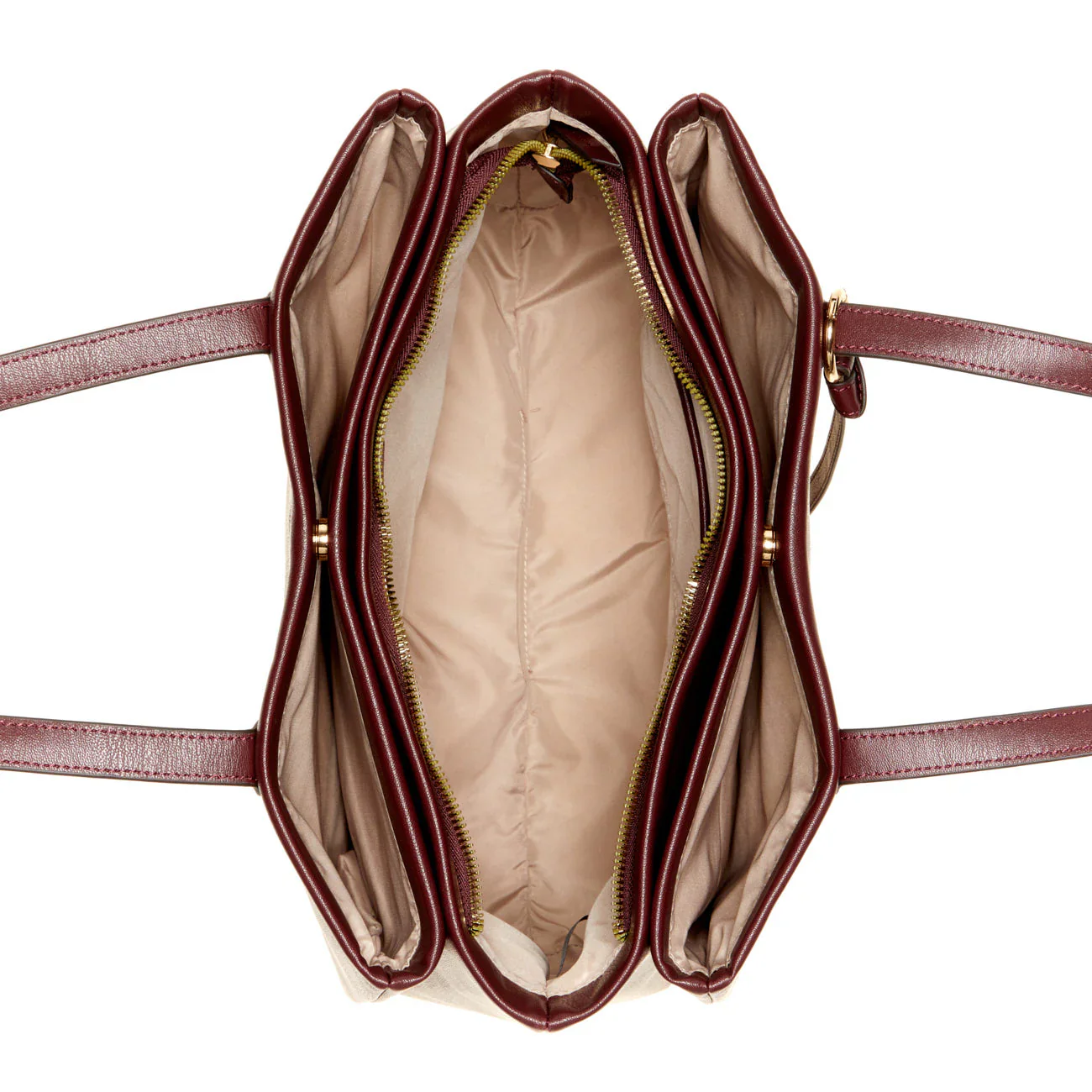 Nine West Eliena Triple Compartment Tote Handbag - Image 4