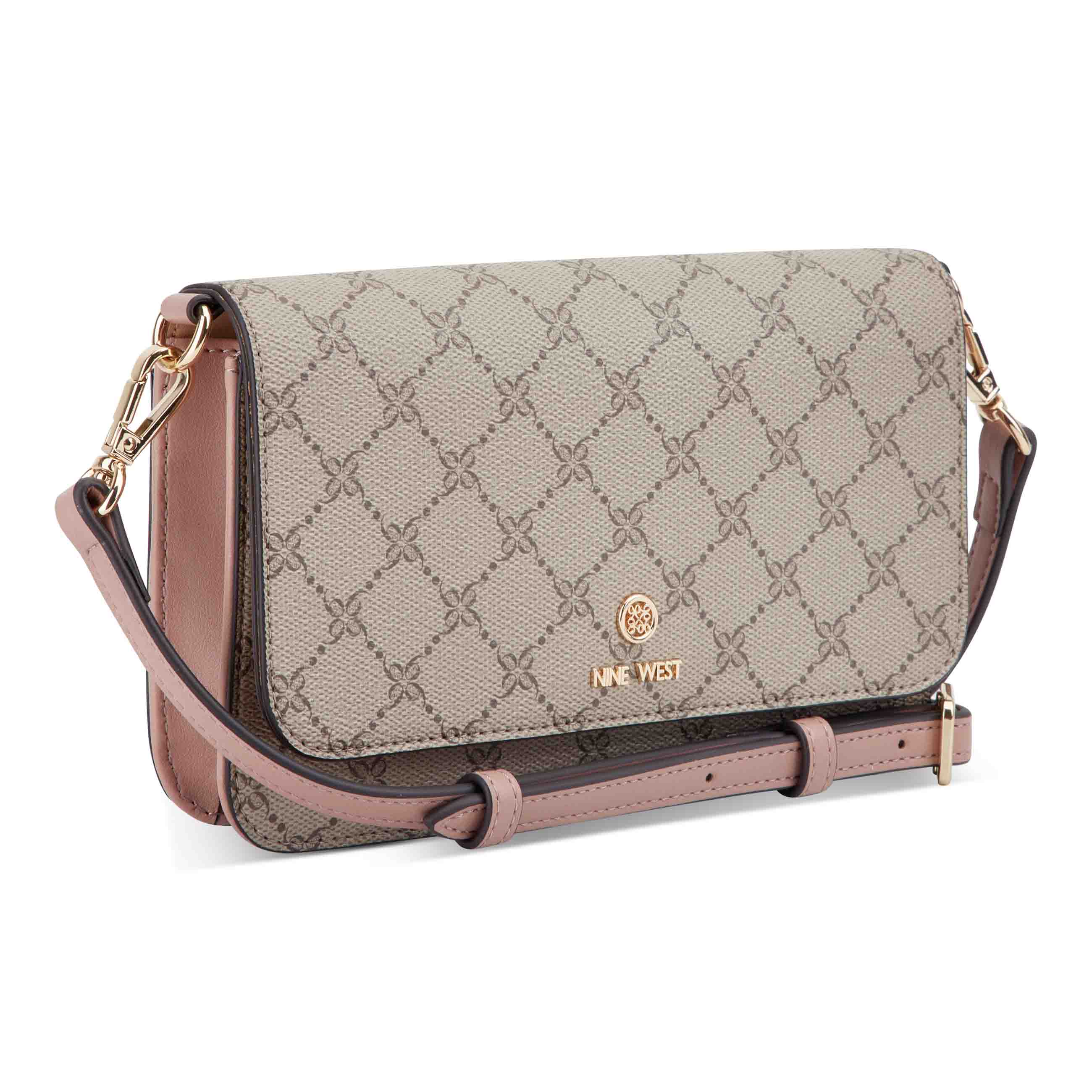 Nine West Lockup 9S Phone Wallet Crossbody Handbag - Image 2