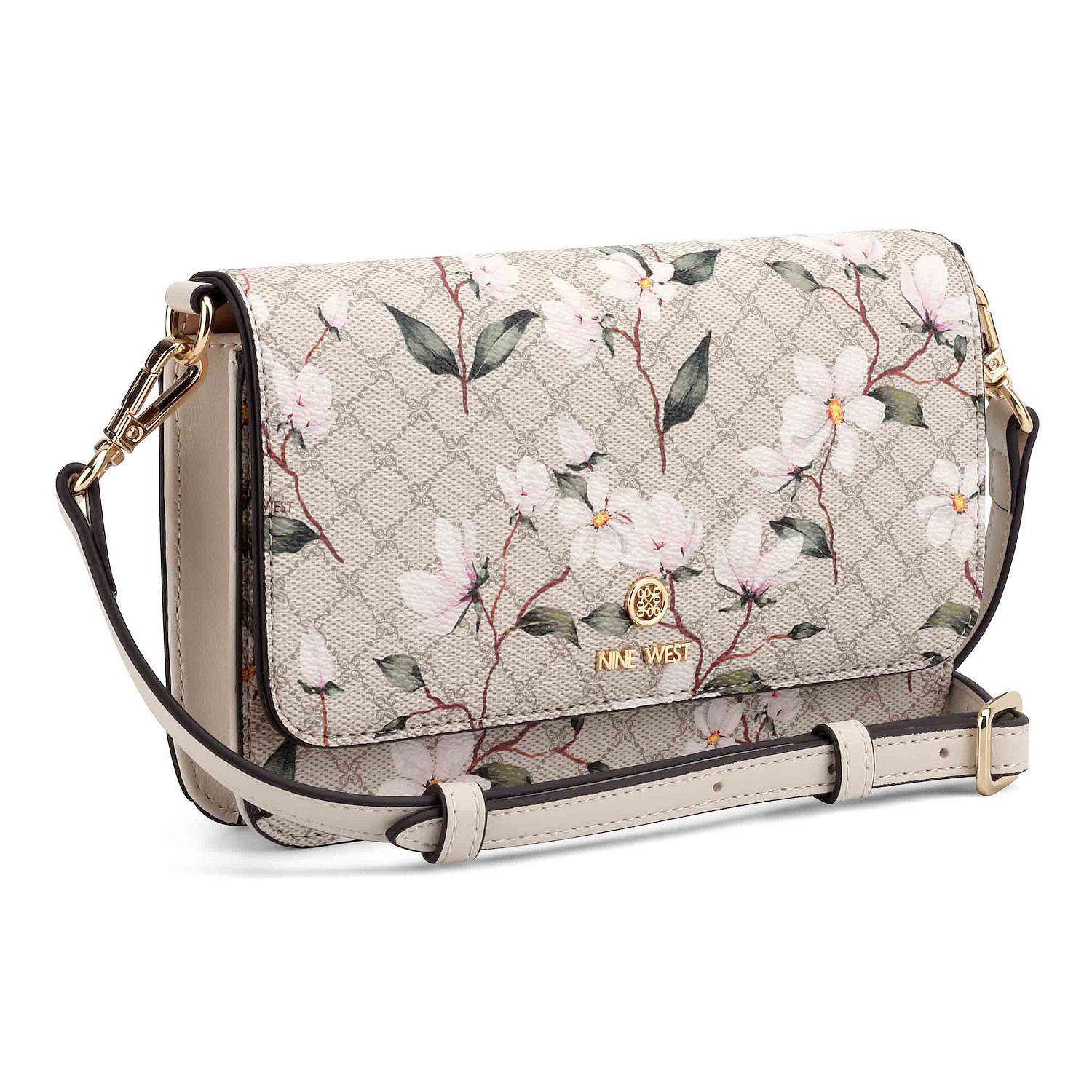 Nine West Lockup 9S Phone Wallet Crossbody Handbag - Image 2