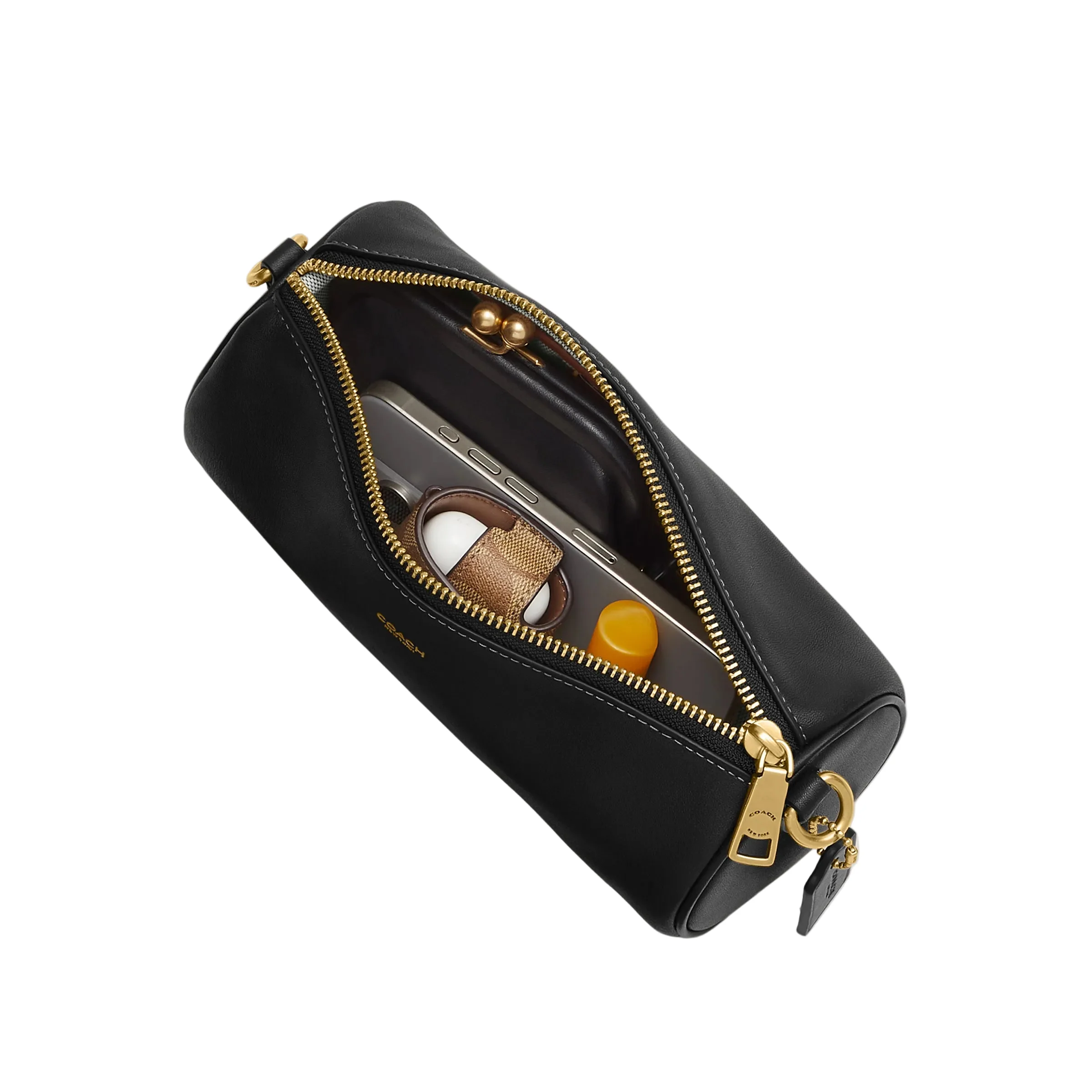 COACH Barrel Shoulder Handbag - Image 5