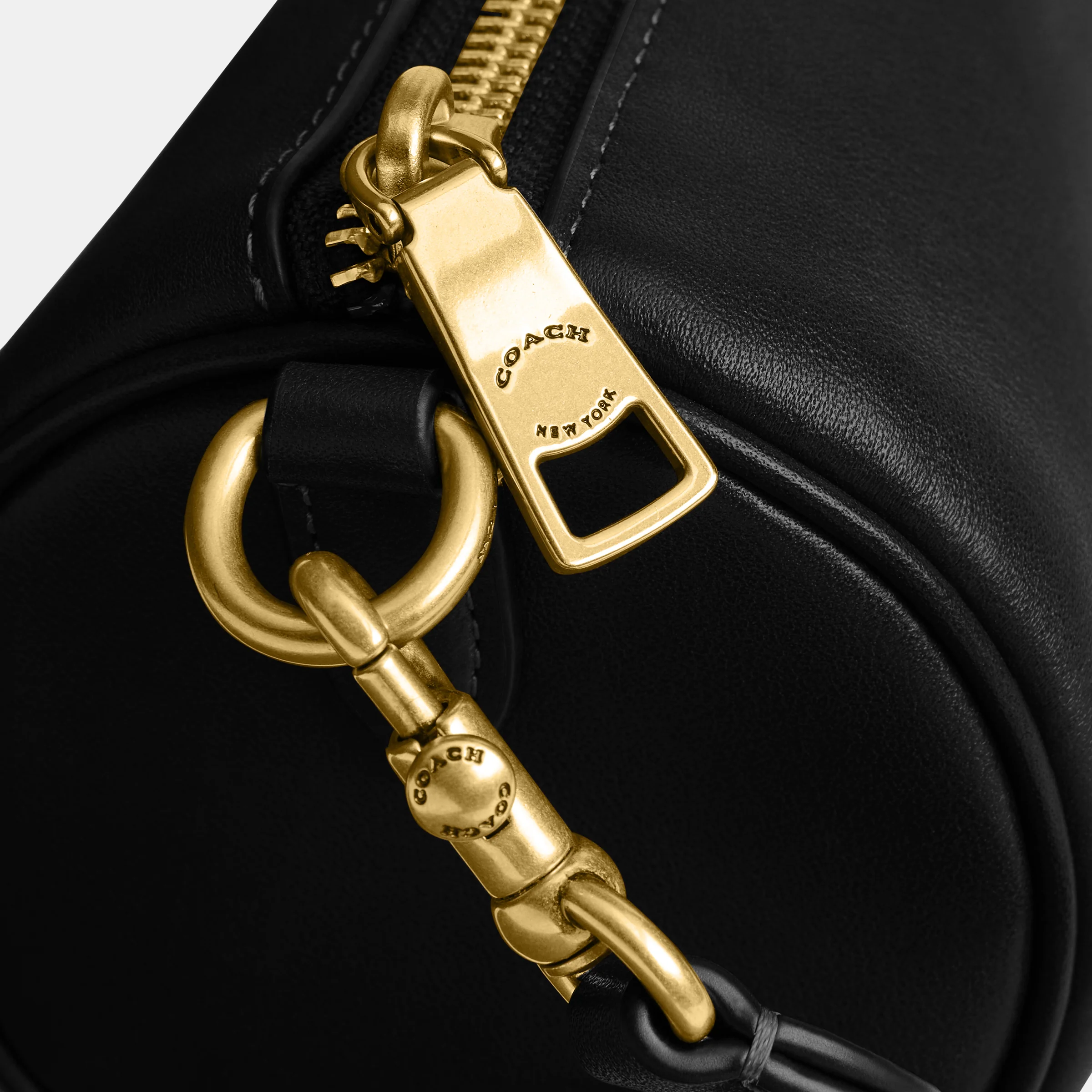 COACH Barrel Shoulder Handbag - Image 7