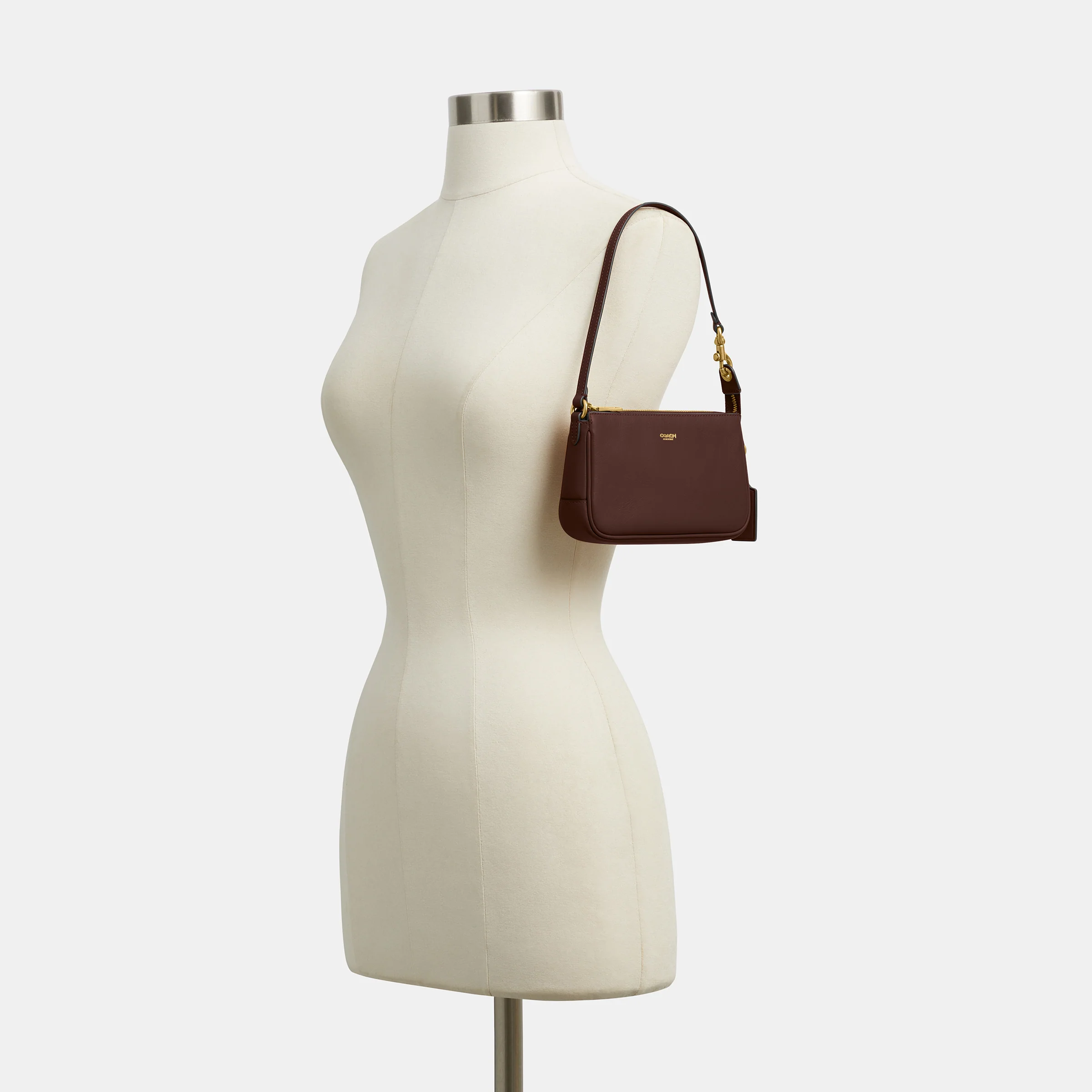 COACH Plaza 18 Shoulder Handbag - Image 8