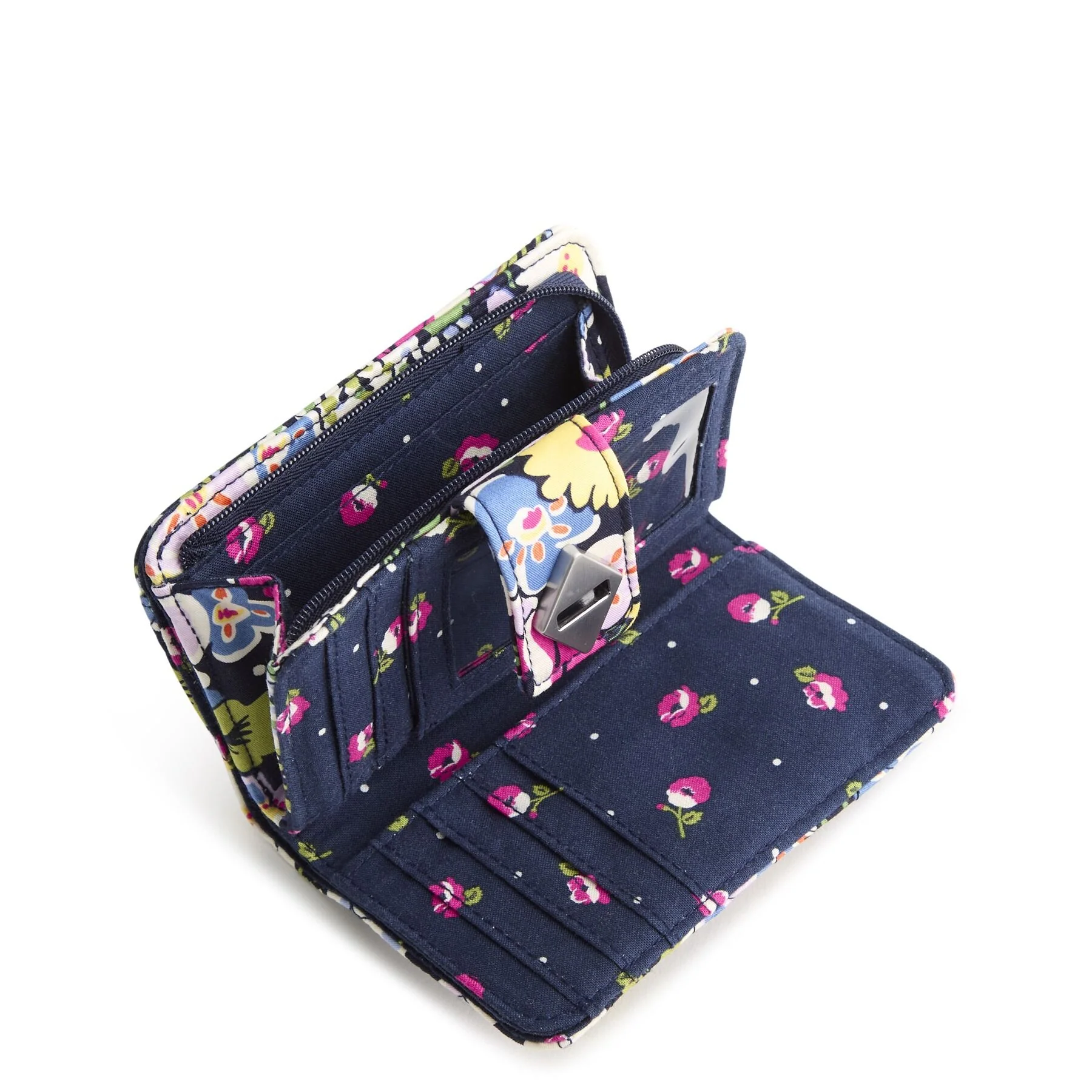 Vera Bradley Small Turnlock Wallet - Image 2