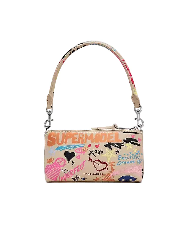 Marc Jacobs The Punk Scribble Snapshot Convertible Shoulder Handbag - Image 2