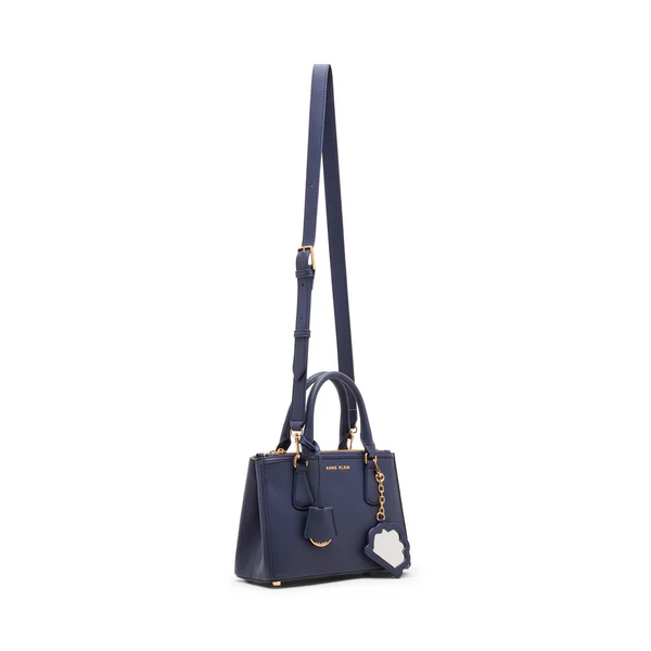 Anne Klein Small Convertible Shell Satchel Handbag - Image 4