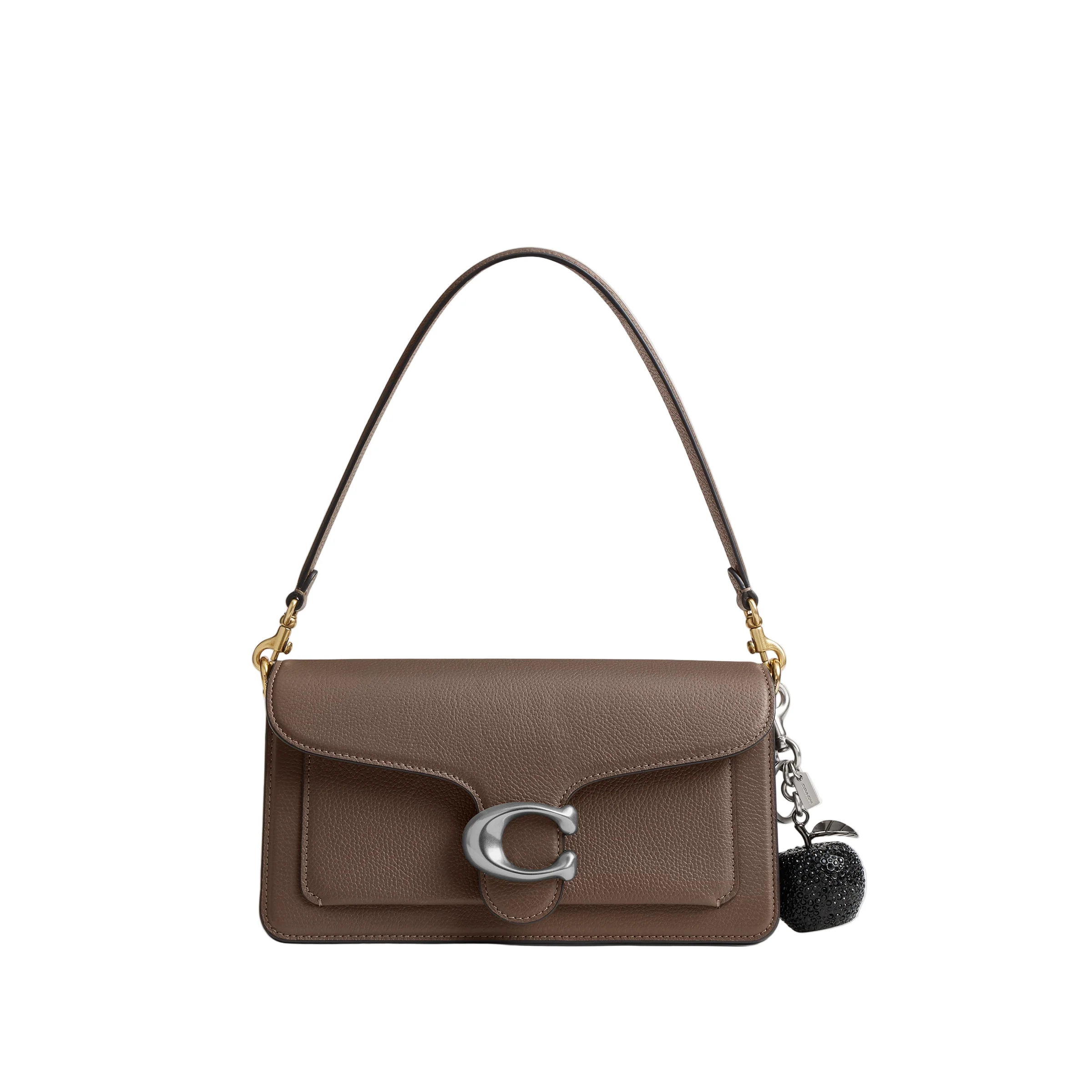Coach Small Crystal Apple Bag Charm - Image 2