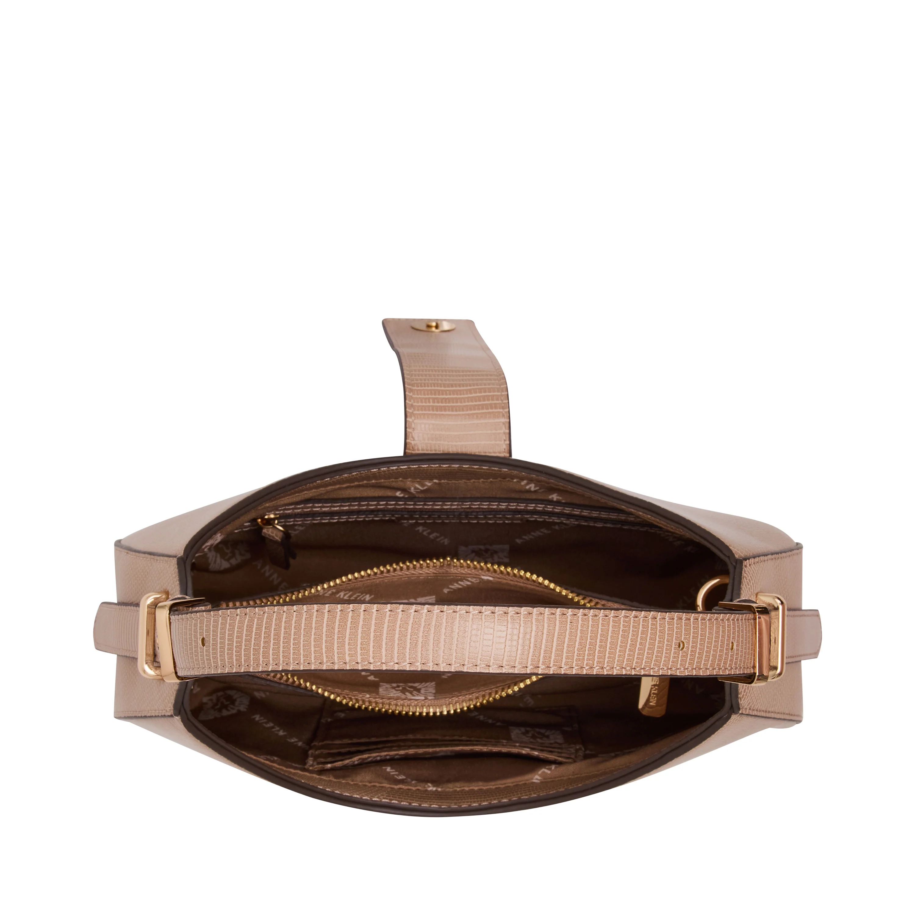 Anne Klein Small Curved Shoulder Handbag - Image 4