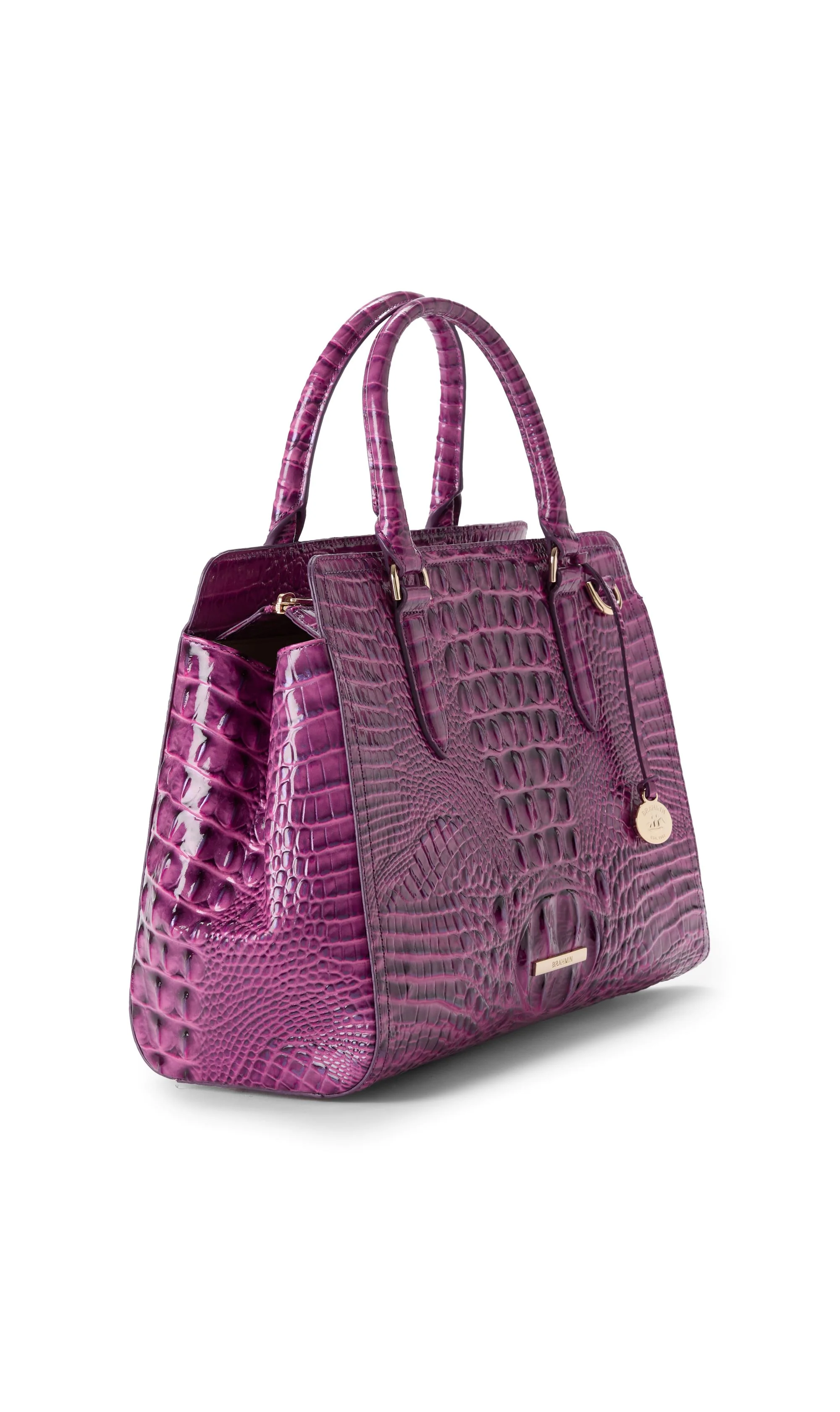 BRAHMIN Small Finley Satchel Handbag - Image 2