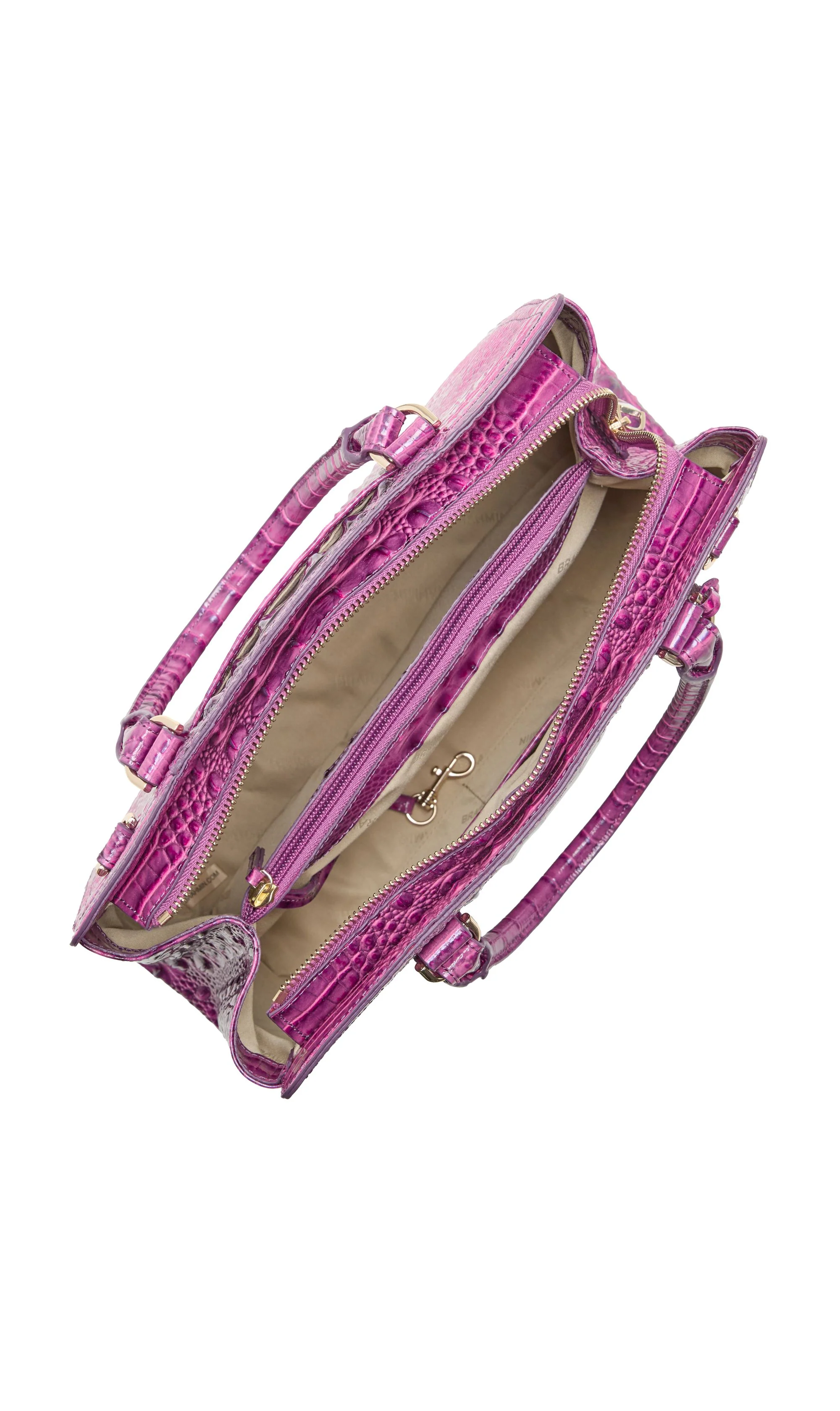 BRAHMIN Small Finley Satchel Handbag - Image 4