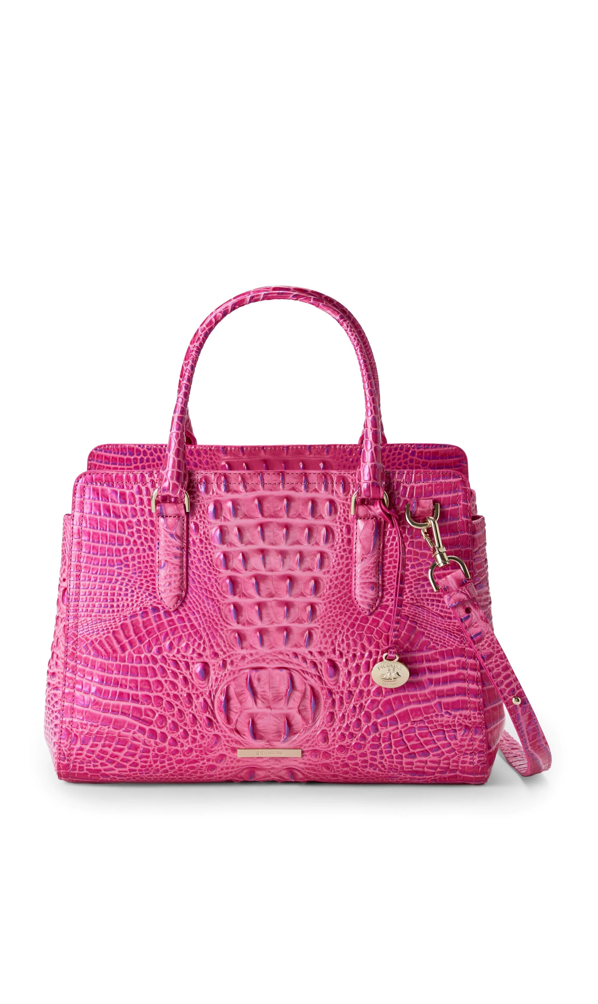 BRAHMIN Small Finley Satchel Handbag - Image 4