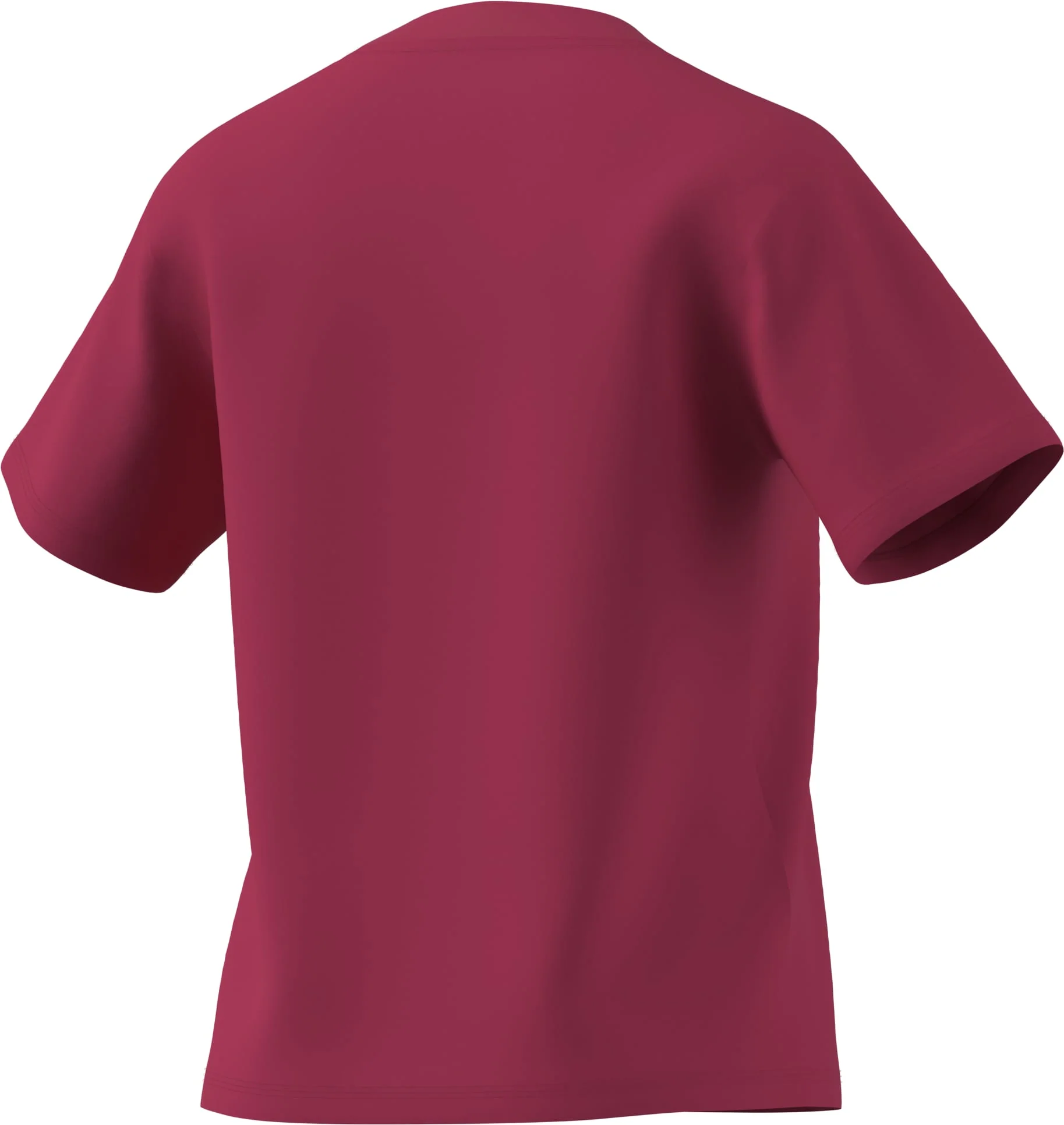 adidas Womens Essentials Small Logo Cotton Short Sleeve T-Shirt - Image 3
