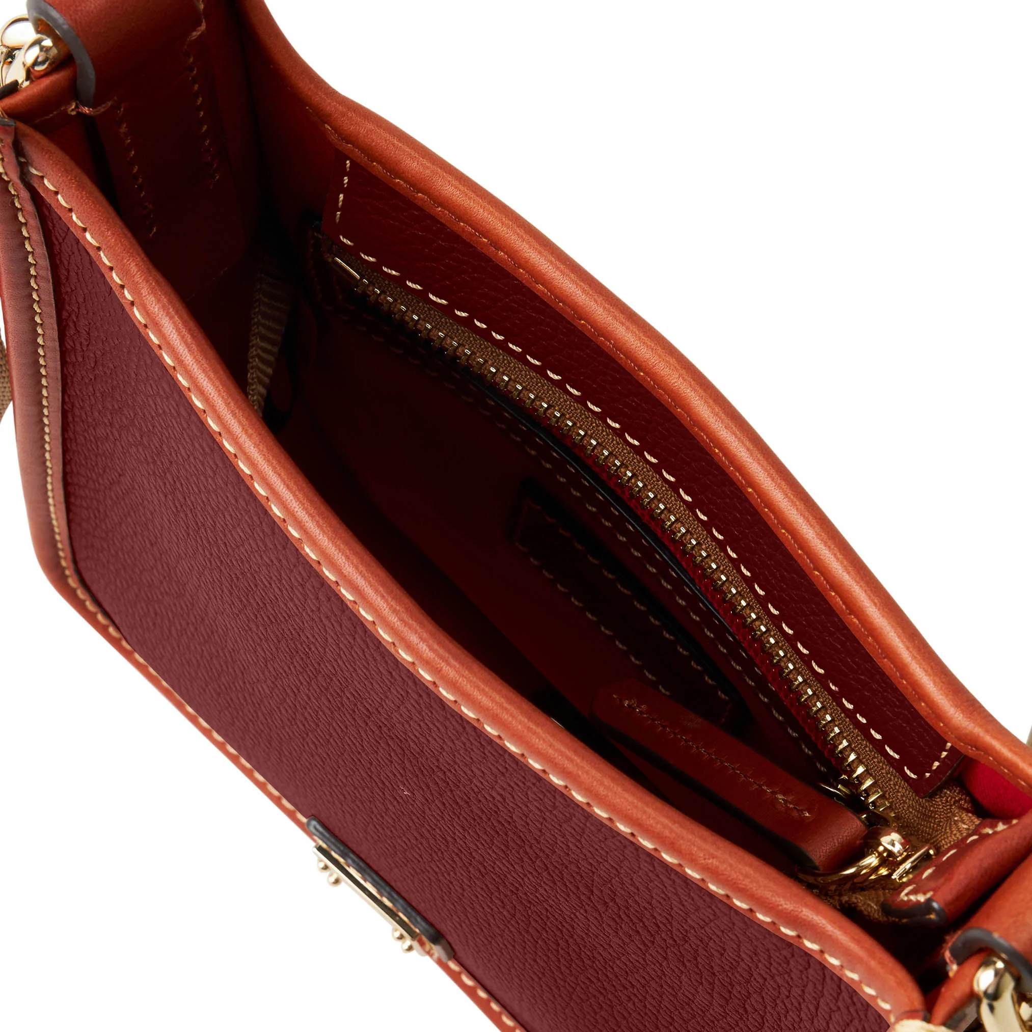 Dooney & Bourke Pebble Grain Small Messenger Crossbody Handbag - Image 3