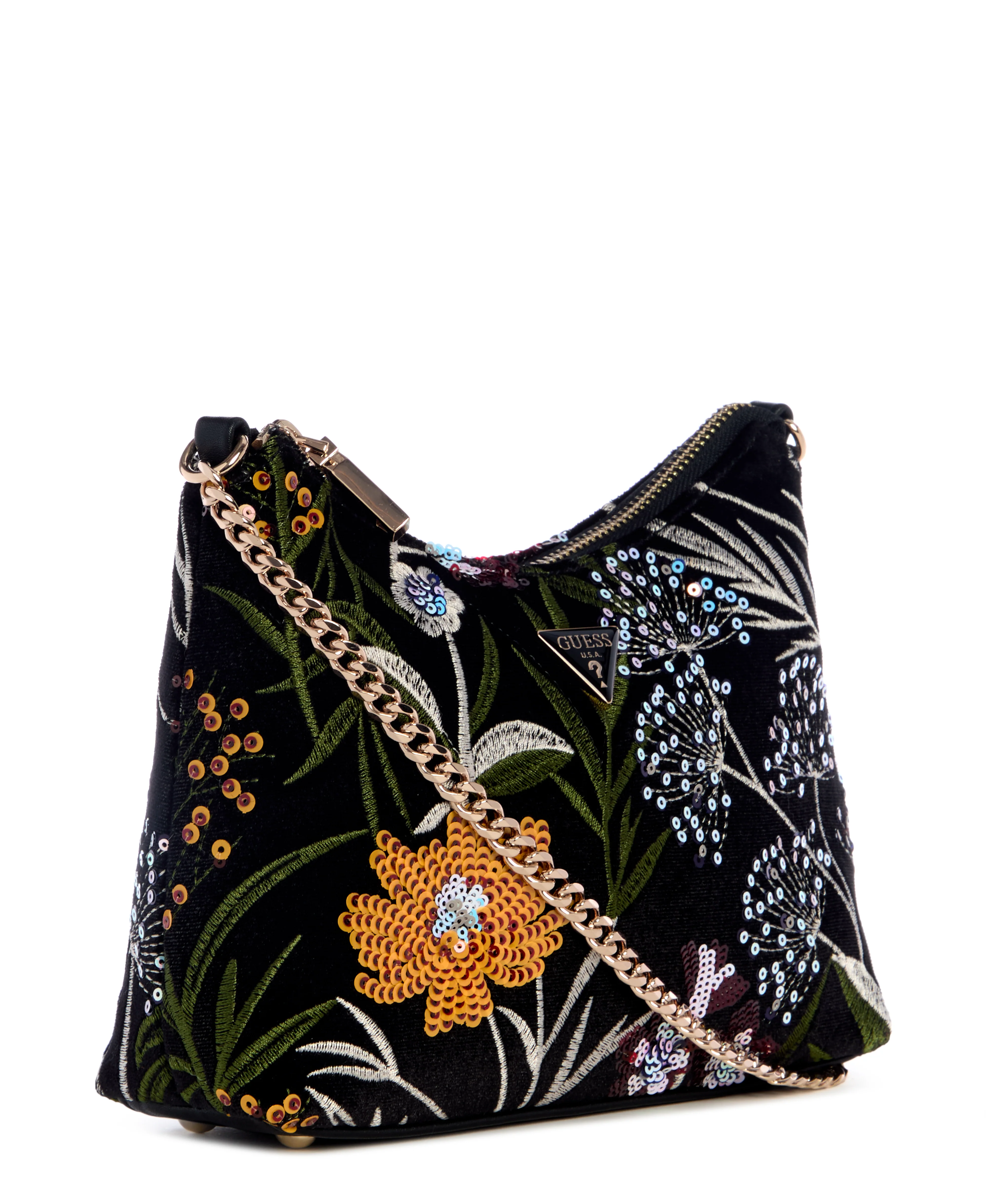 GUESS Zalina Top Zip Shoulder Handbag - Image 3