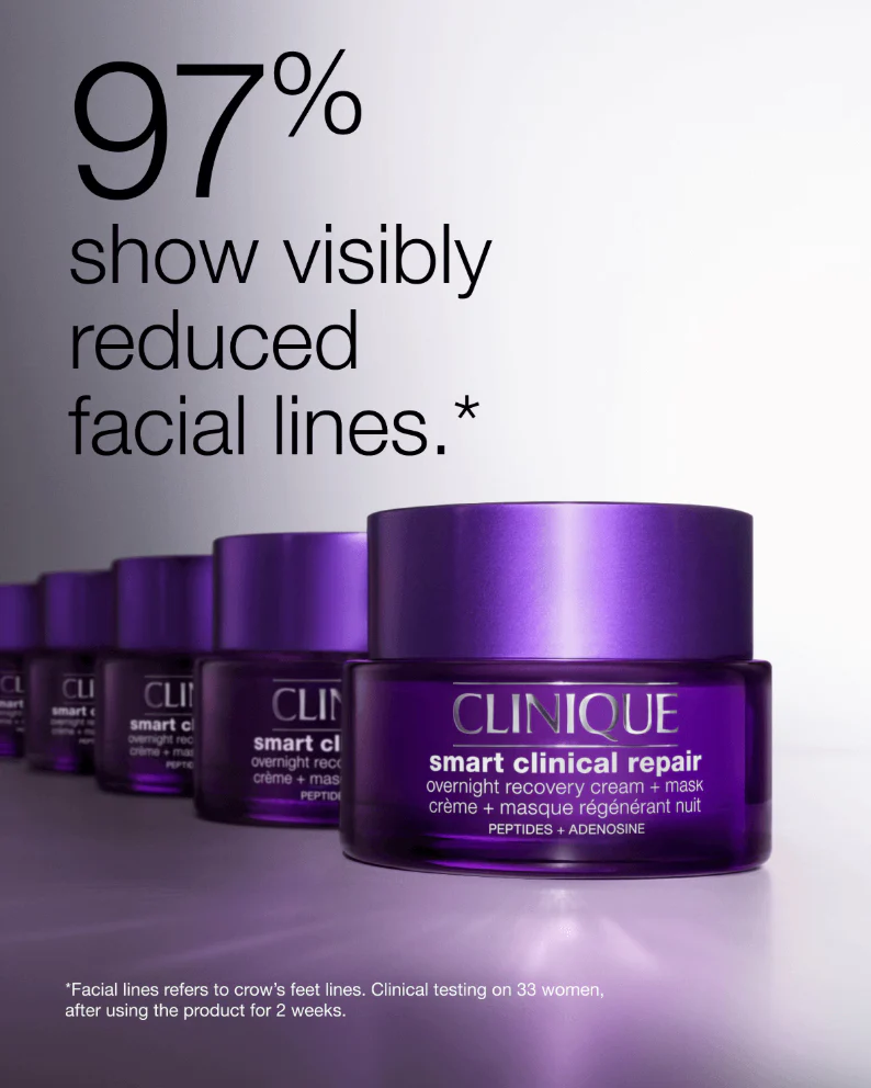 Clinique Smart Clinical Repair Overnight Recovery Cream + Mask - 1.7 oz. - Image 2