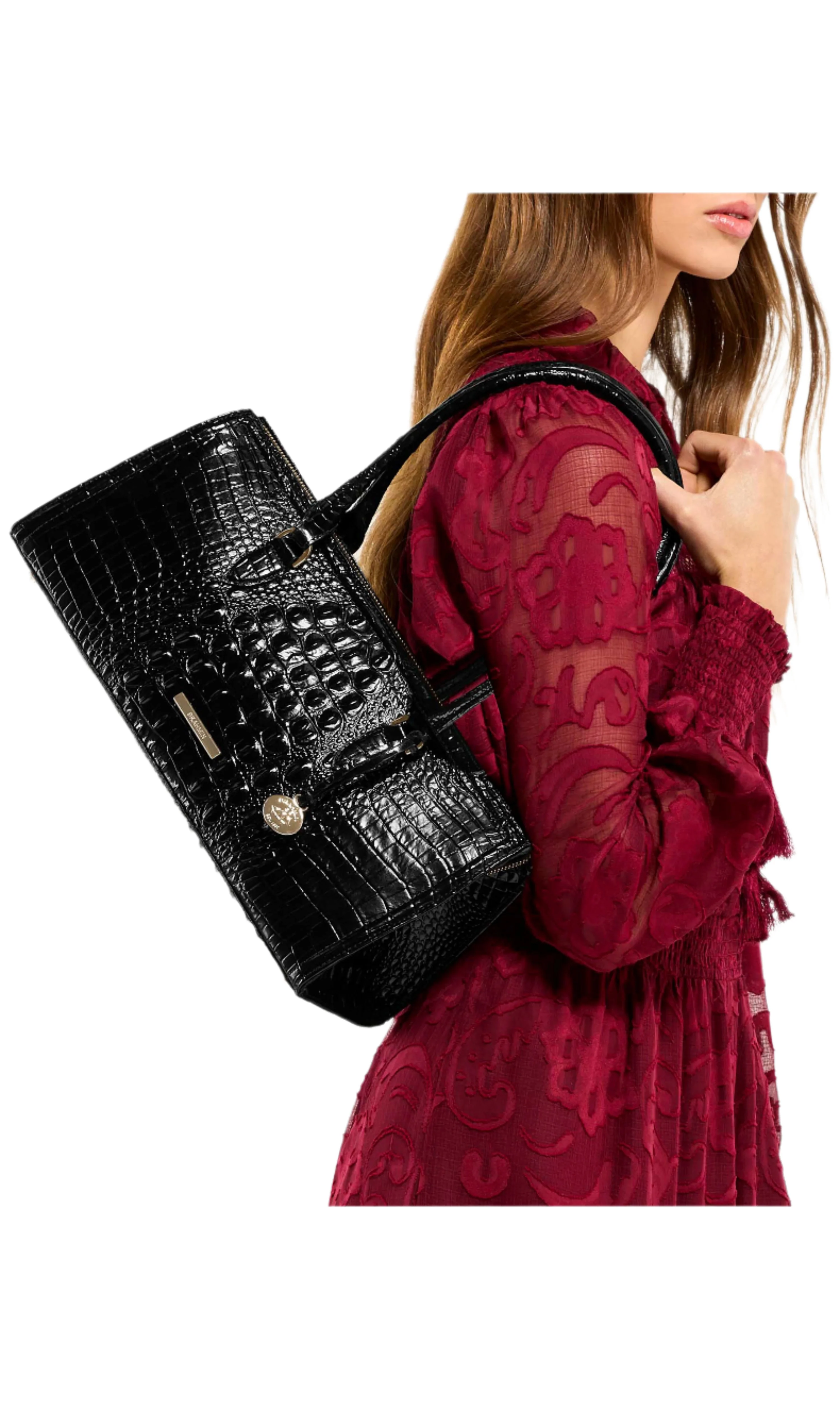 BRAHMIN Sophia Satchel Handbag - Image 5