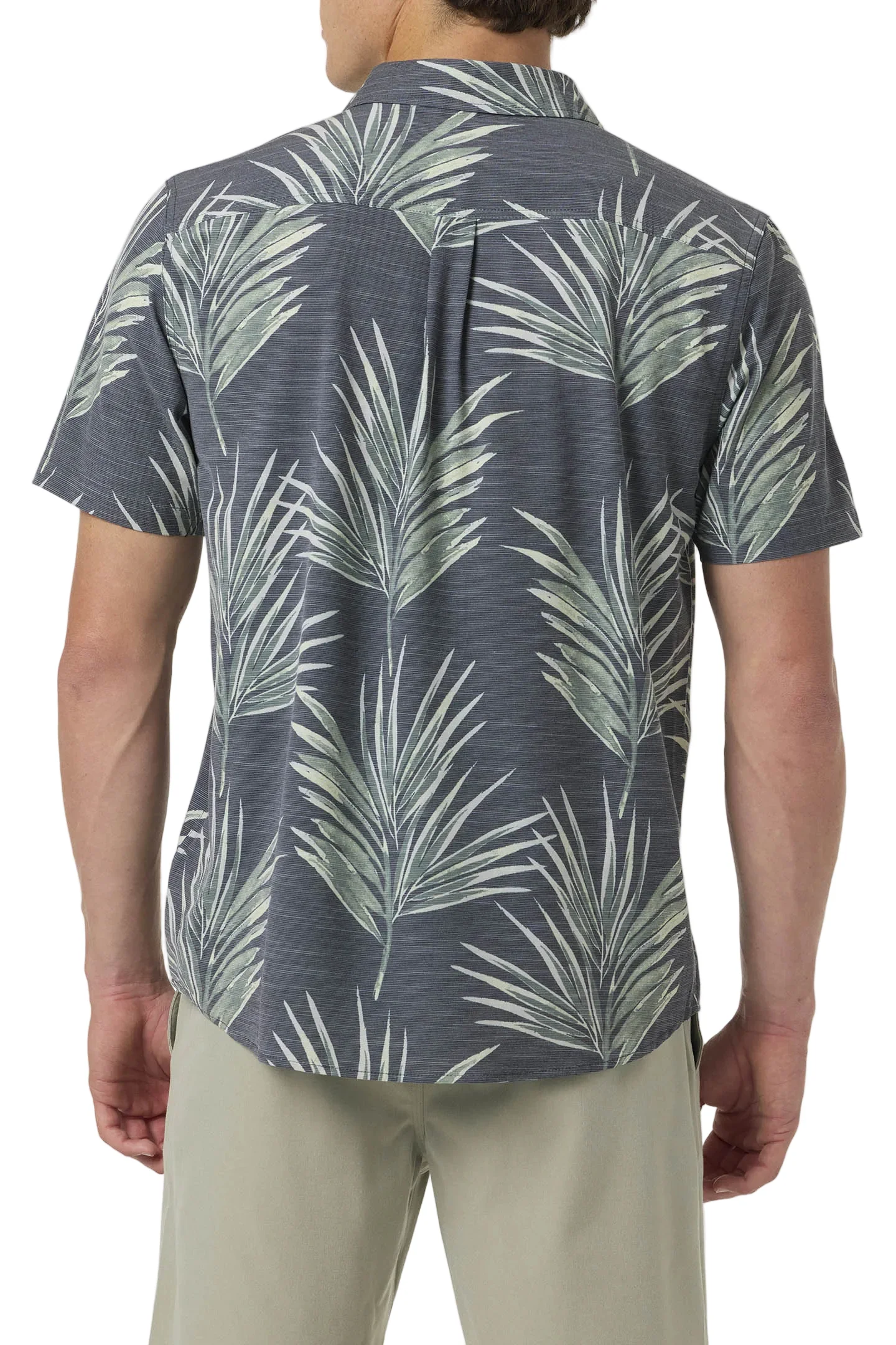 O'Neill Mens UPF Slub Relaxed Fit Short Sleeve Shirt - Image 4