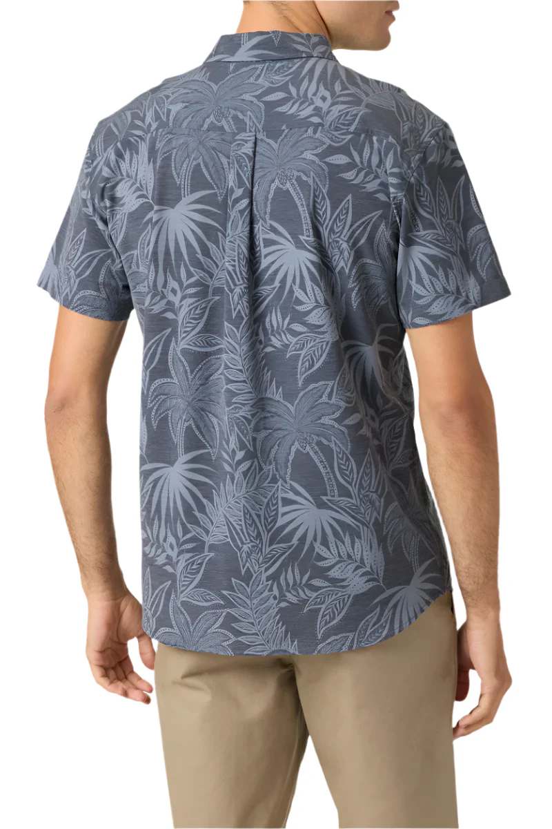 O'Neill Mens TRVLR Upf Traverse Standard Woven Short Sleeve Button Down Shirt - Image 4