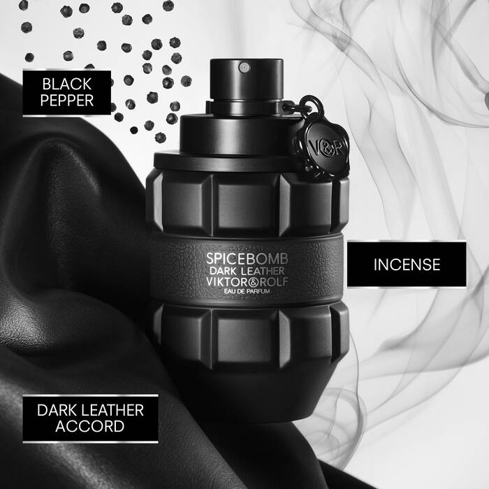 Viktor & Rolf Spicebomb Dark Leather Eau De Parfum Spray - 3.0 oz. - Image 3