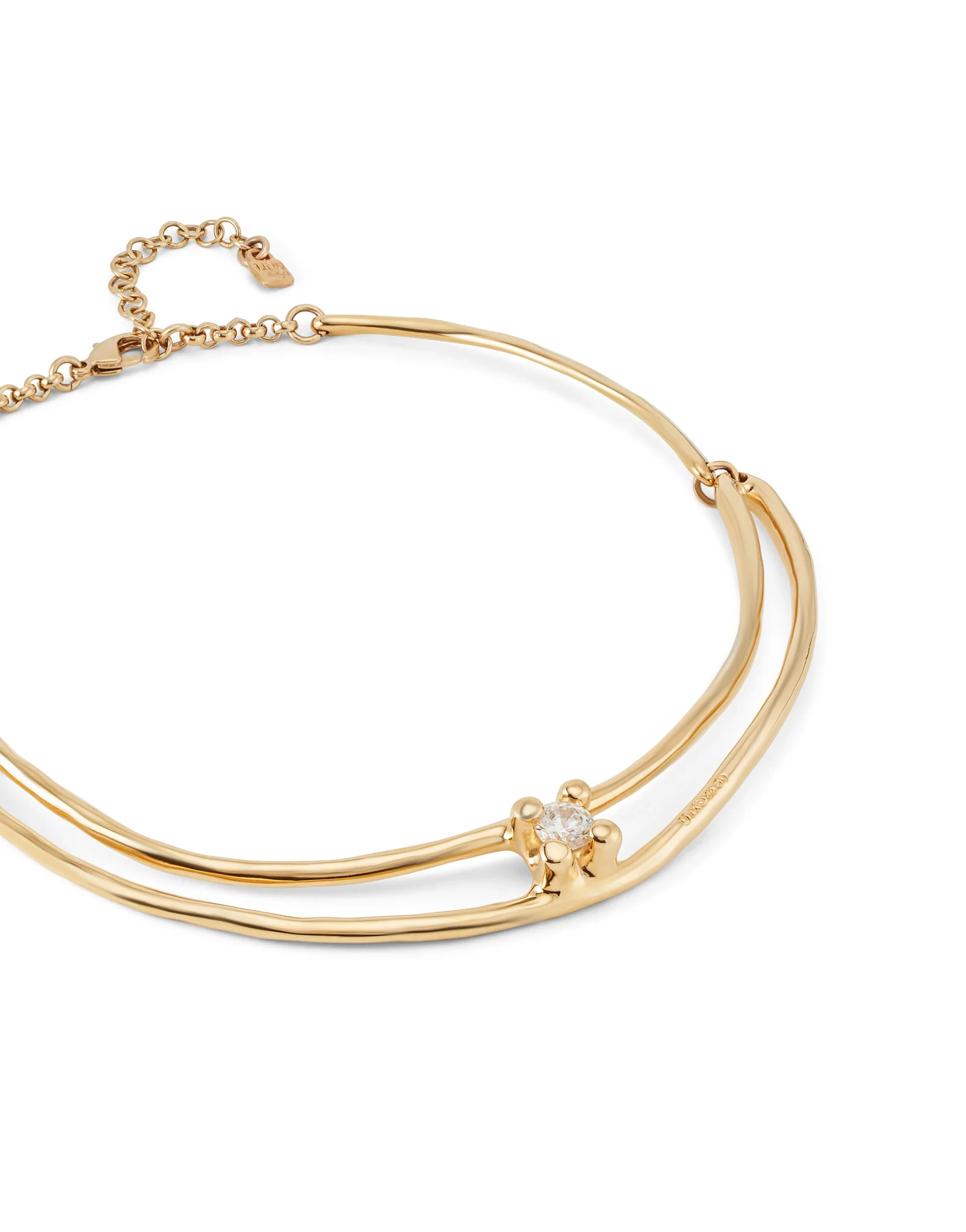 UNOde50 Spiritual Gold-Plated Choker Necklace - Image 2