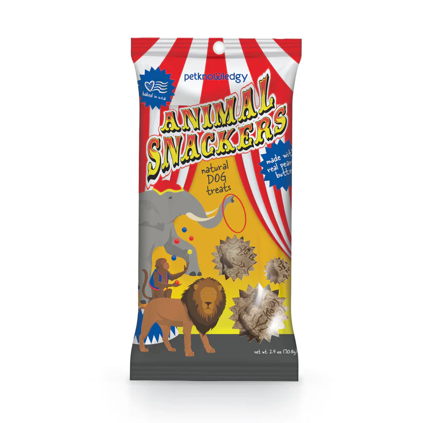 Spunky Pup Snack Pack Dog Treats - Animal Snackers - 2.5 oz. - Image 2