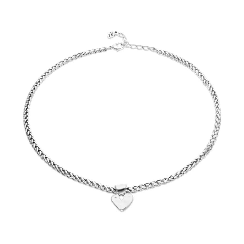 UNOde50 Silver Heart Ball Silver Pendant Necklace - Image 2