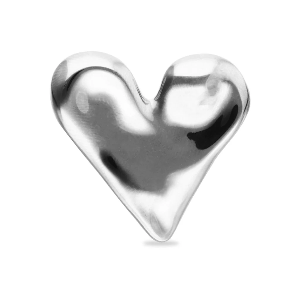UNOde50 Silver Heart Shaped Ring - Size 8.5 - Image 3