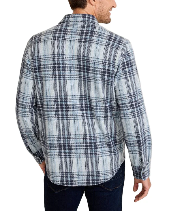 Tommy Bahama Mens Fireside Santa Fe Stretch Flannel Long Sleeve Shirt - Image 3