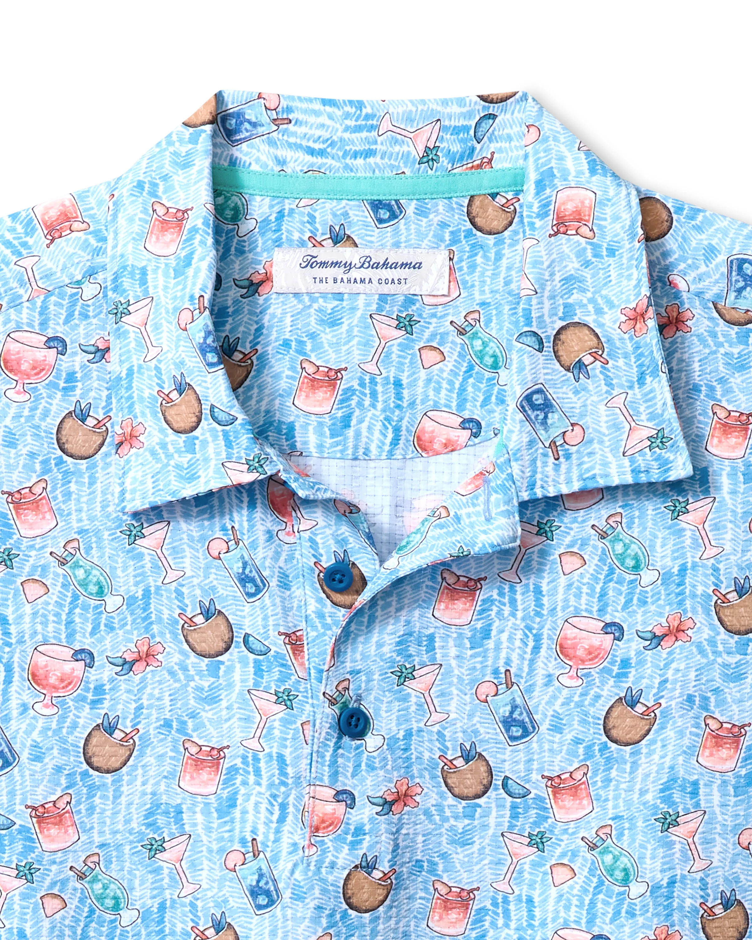 Tommy Bahama Mens Coast Coconut Cove Camp Short Sleeve Shirt - Image 2
