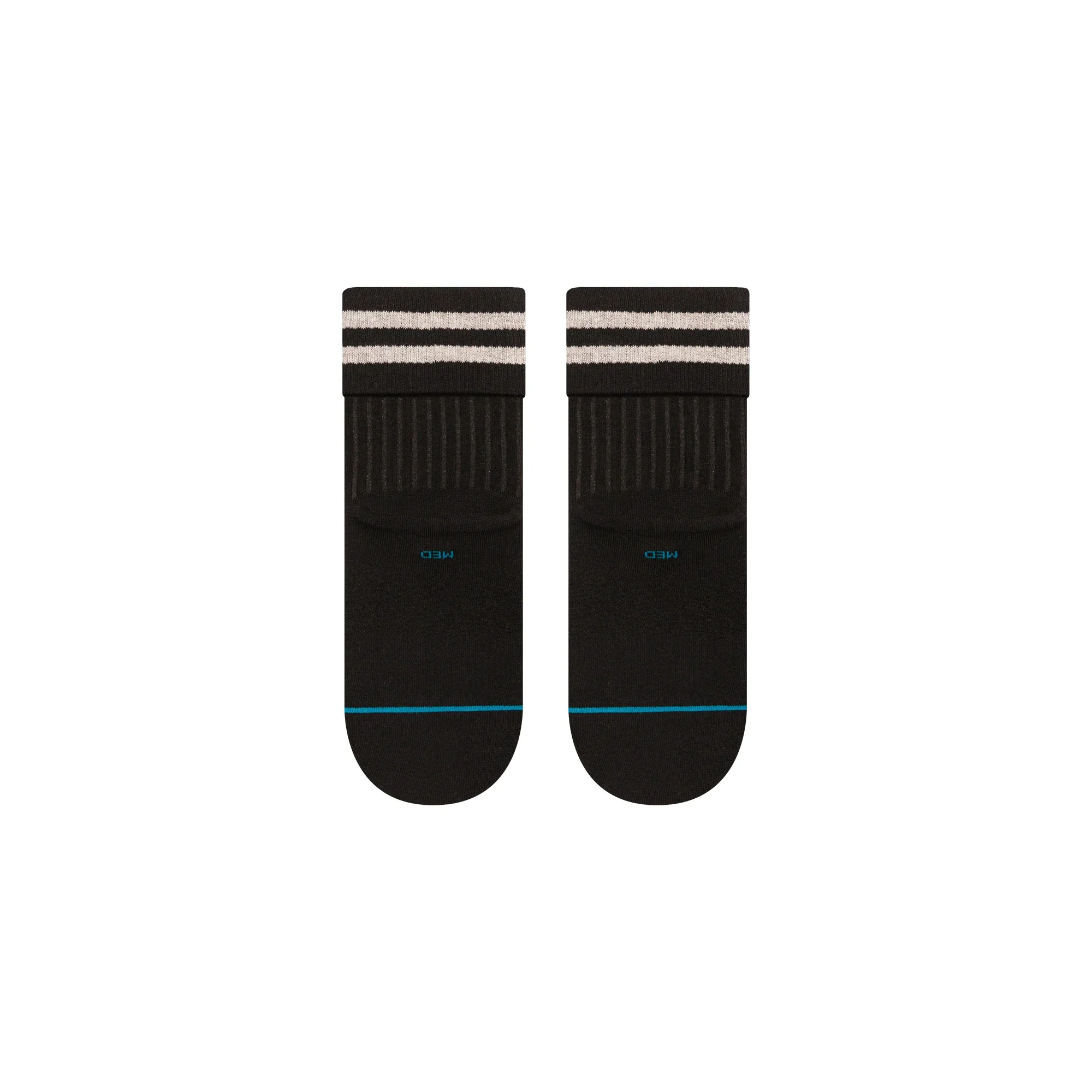 Stance Womens Cotton Quarter Light Cushion Roll Cuff Socks - Image 3