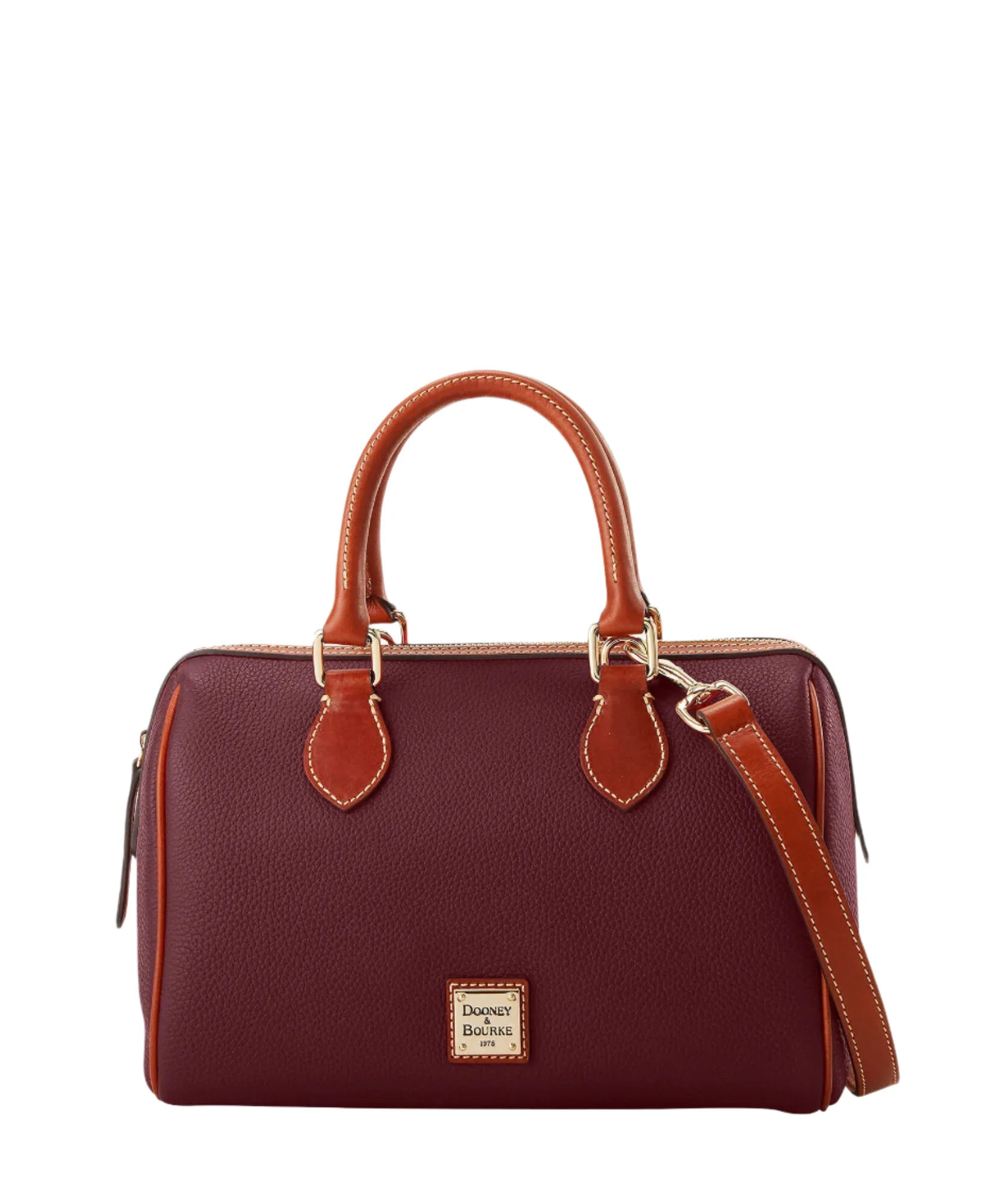 Dooney & Bourke Pebble Grain Barrel Satchel Handbag