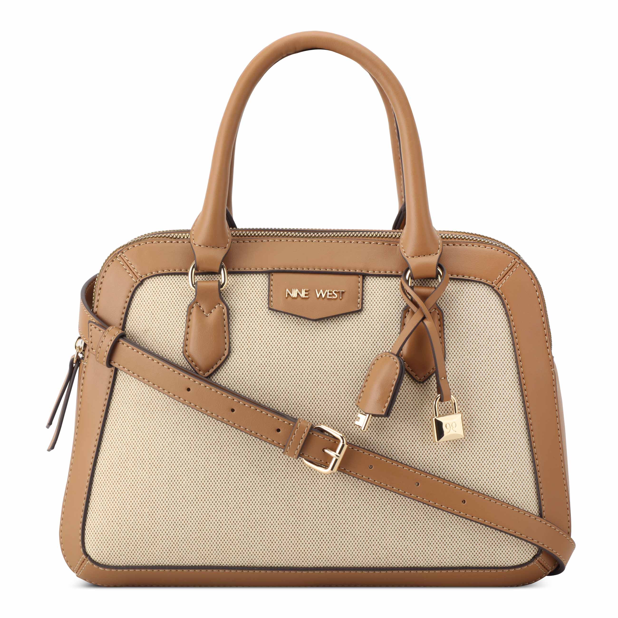 Nine West Cibrina Dome Satchel Handbag