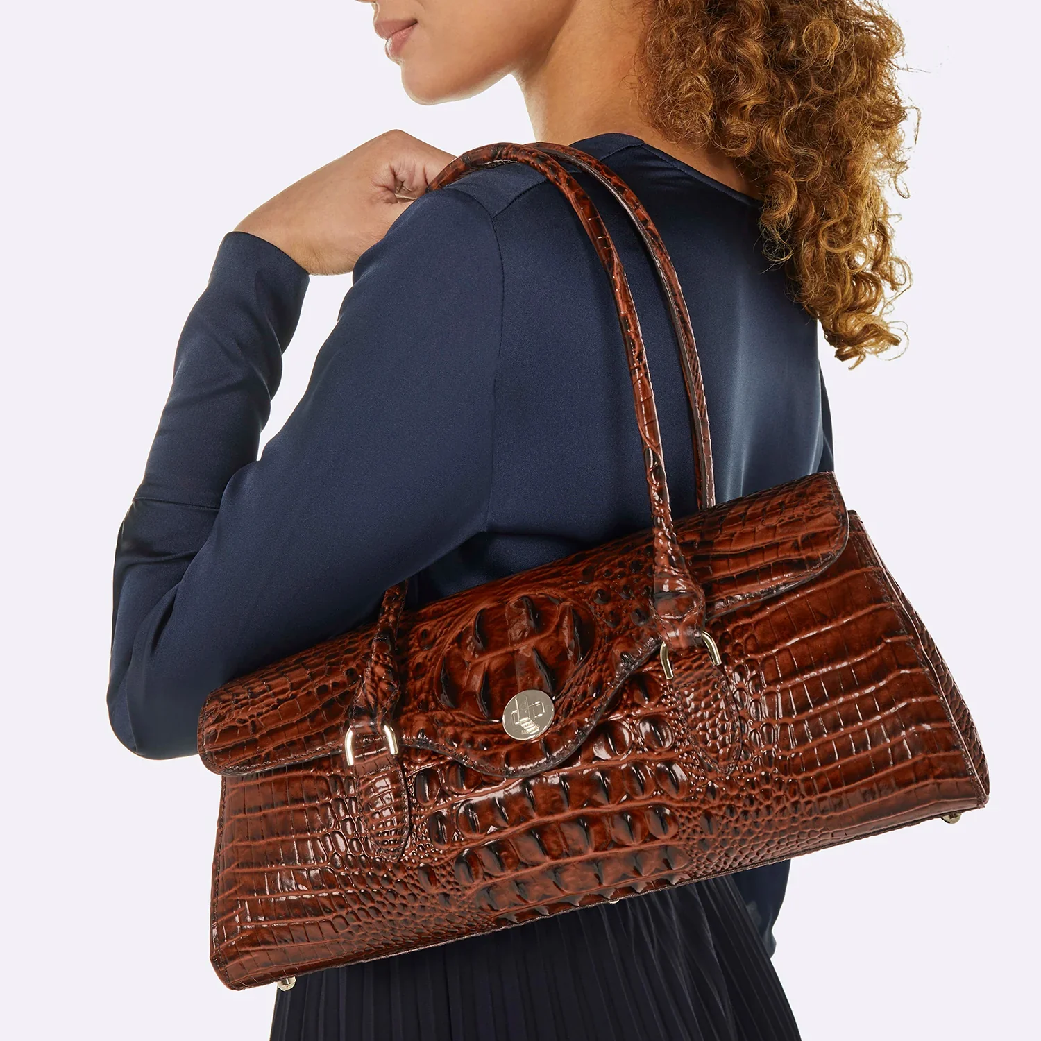 BRAHMIN Dayan Satchel Handbag - Image 5