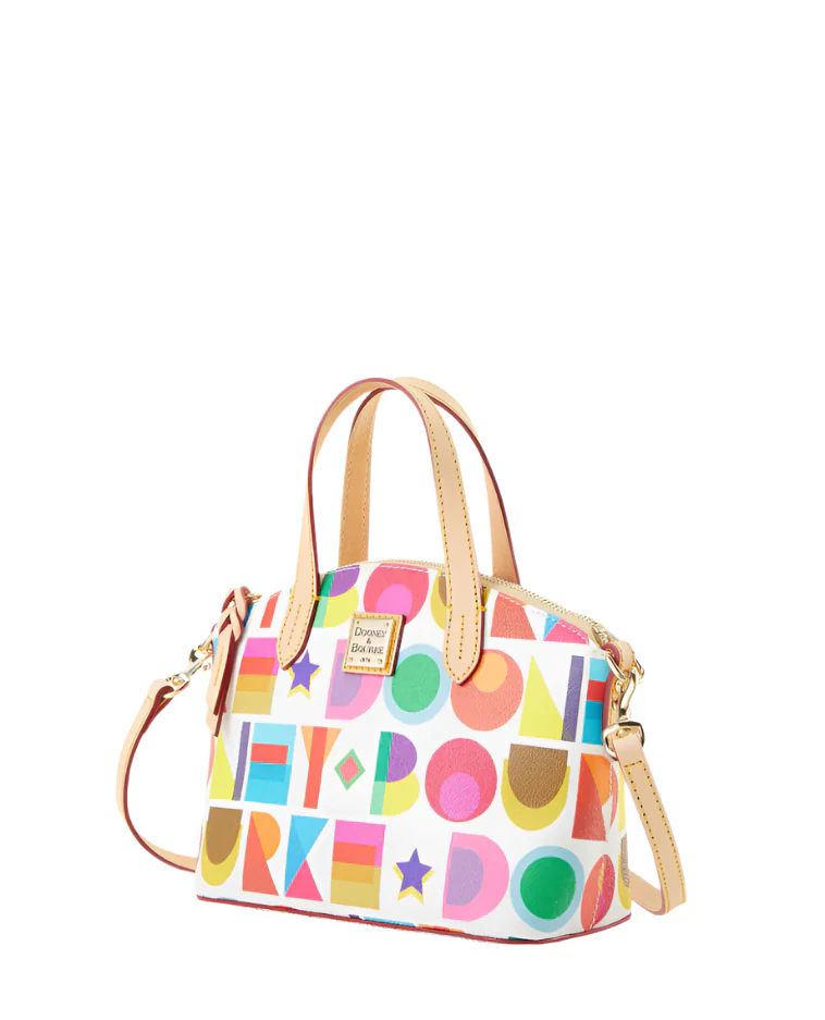 Dooney & Bourke Art Deco Ruby Satchel Handbag - Image 2
