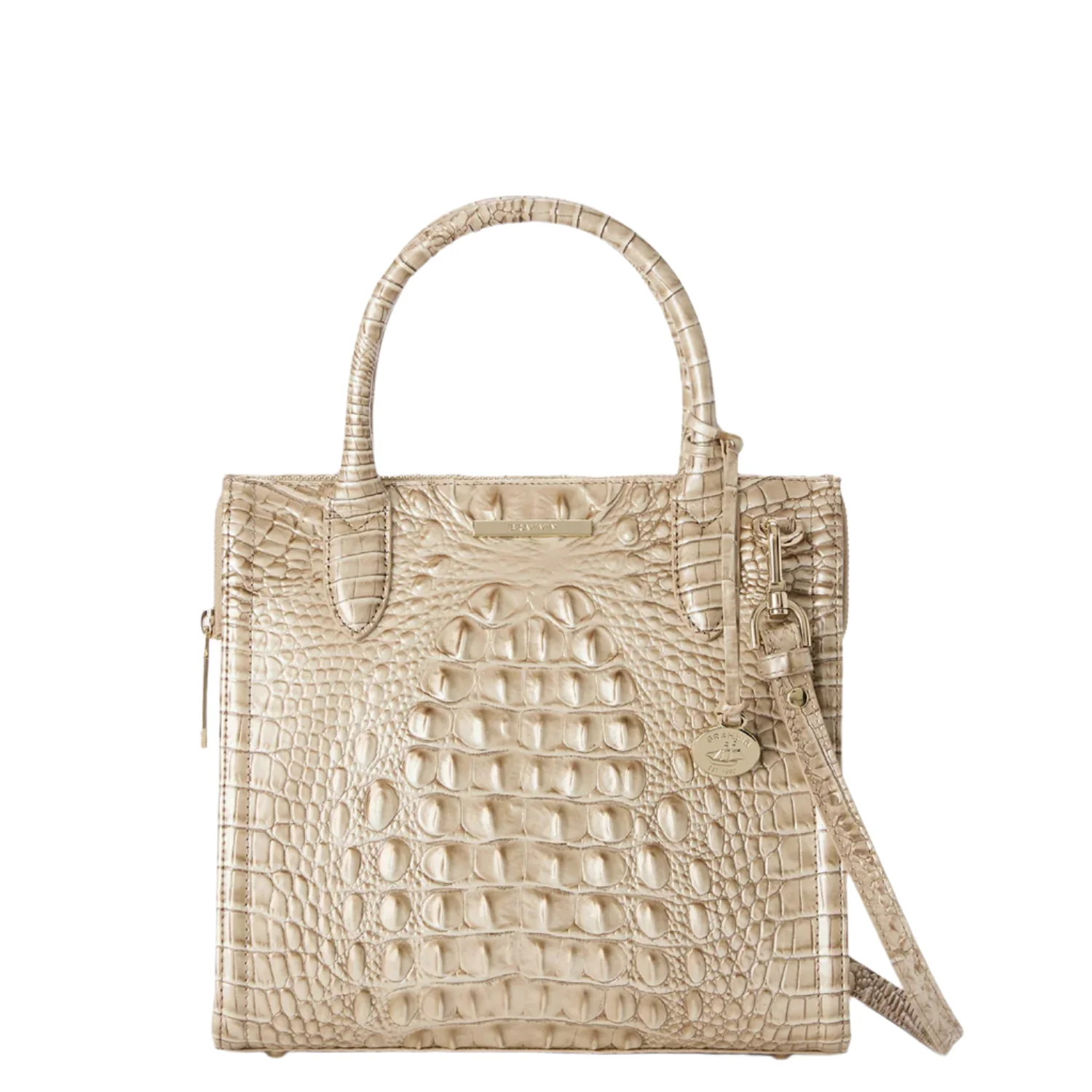 BRAHMIN Small Caroline Satchel Handbag - Image 5