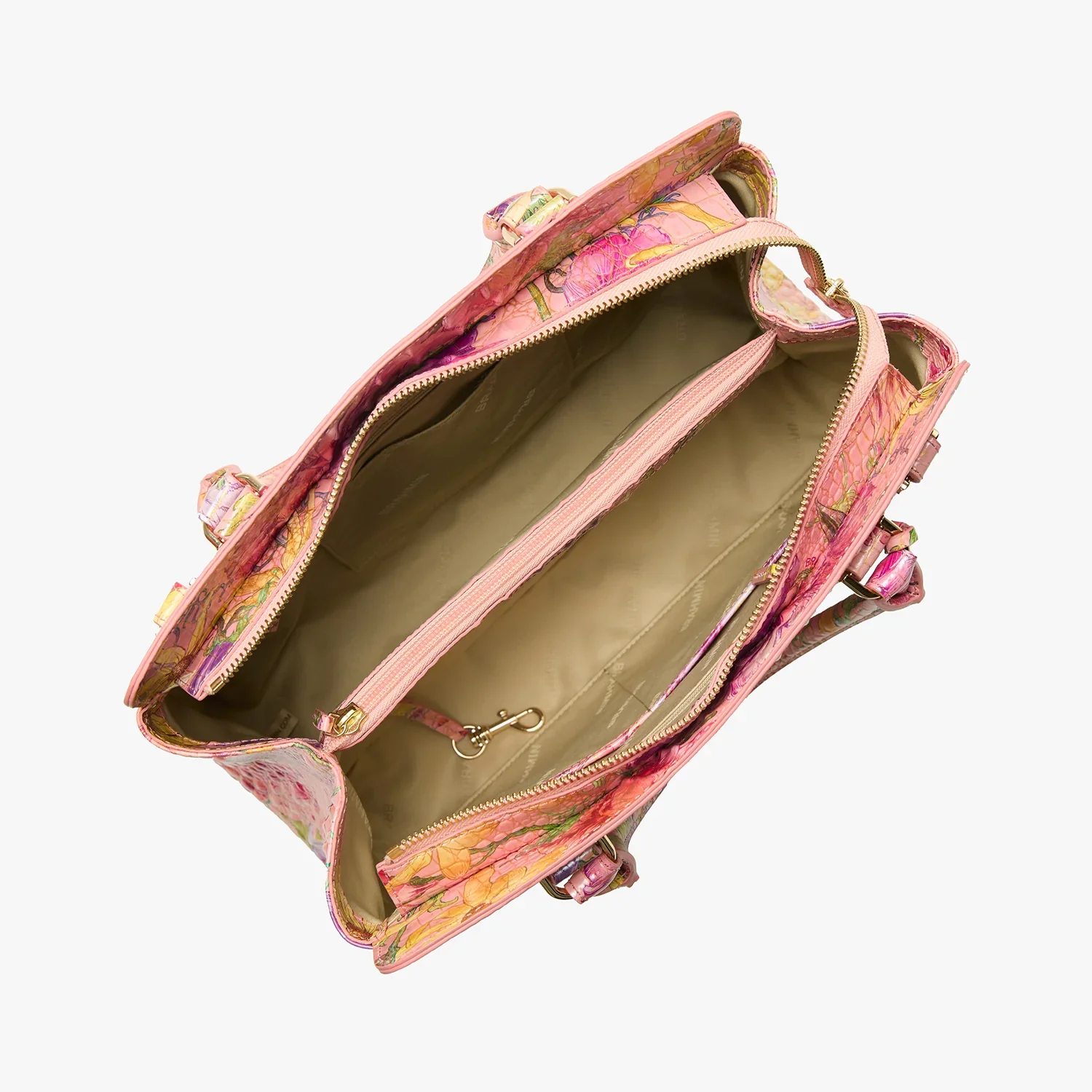 BRAHMIN Small Finley Satchel Handbag - Image 4