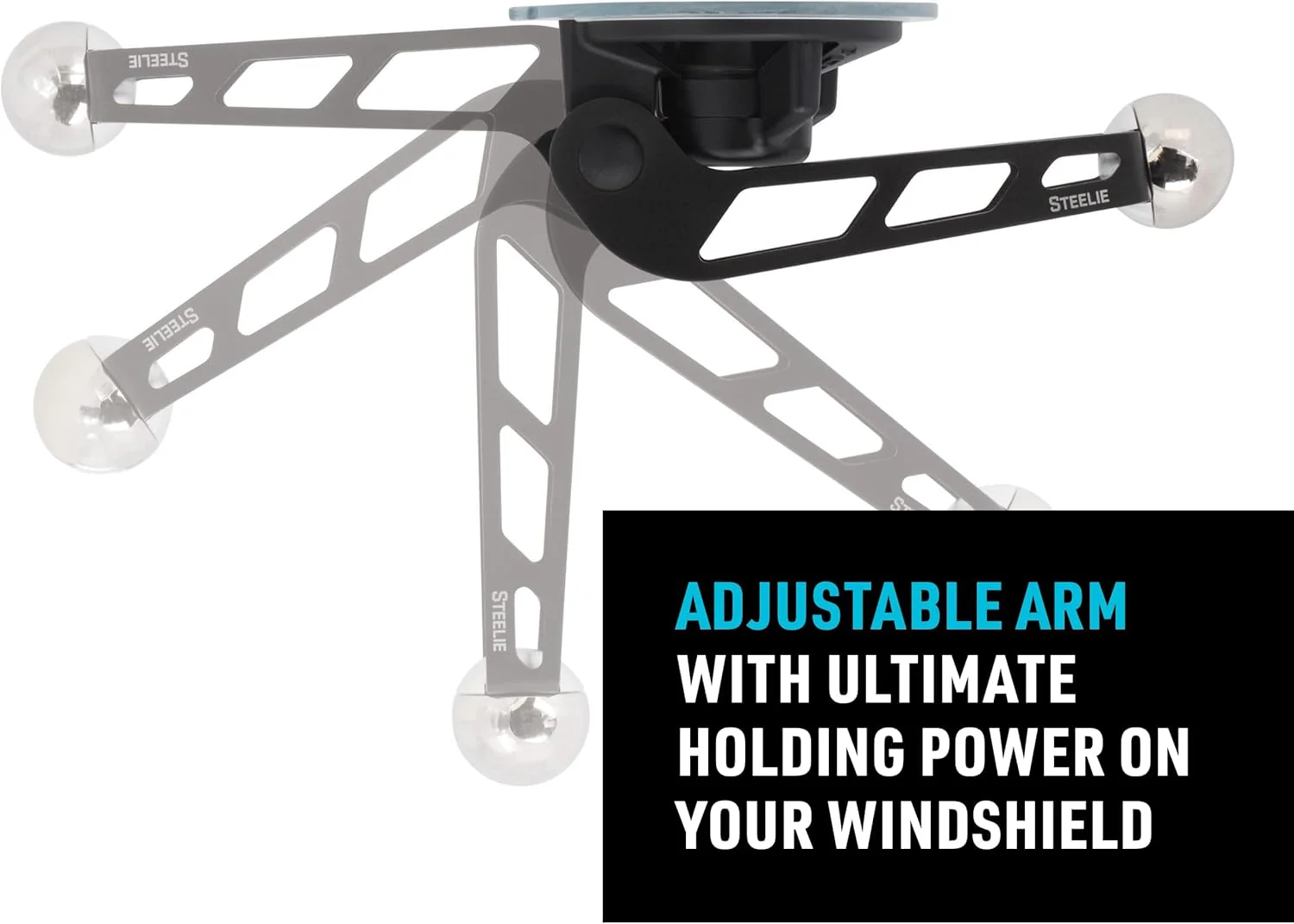 Nite Ize Steelie Orbiter Windshield Kit - Image 4
