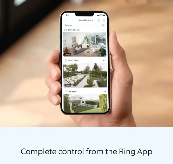 Ring 2-Pack Stick Up Indoor/Outdoor Wire Free 1080p Security Camera - Image 3